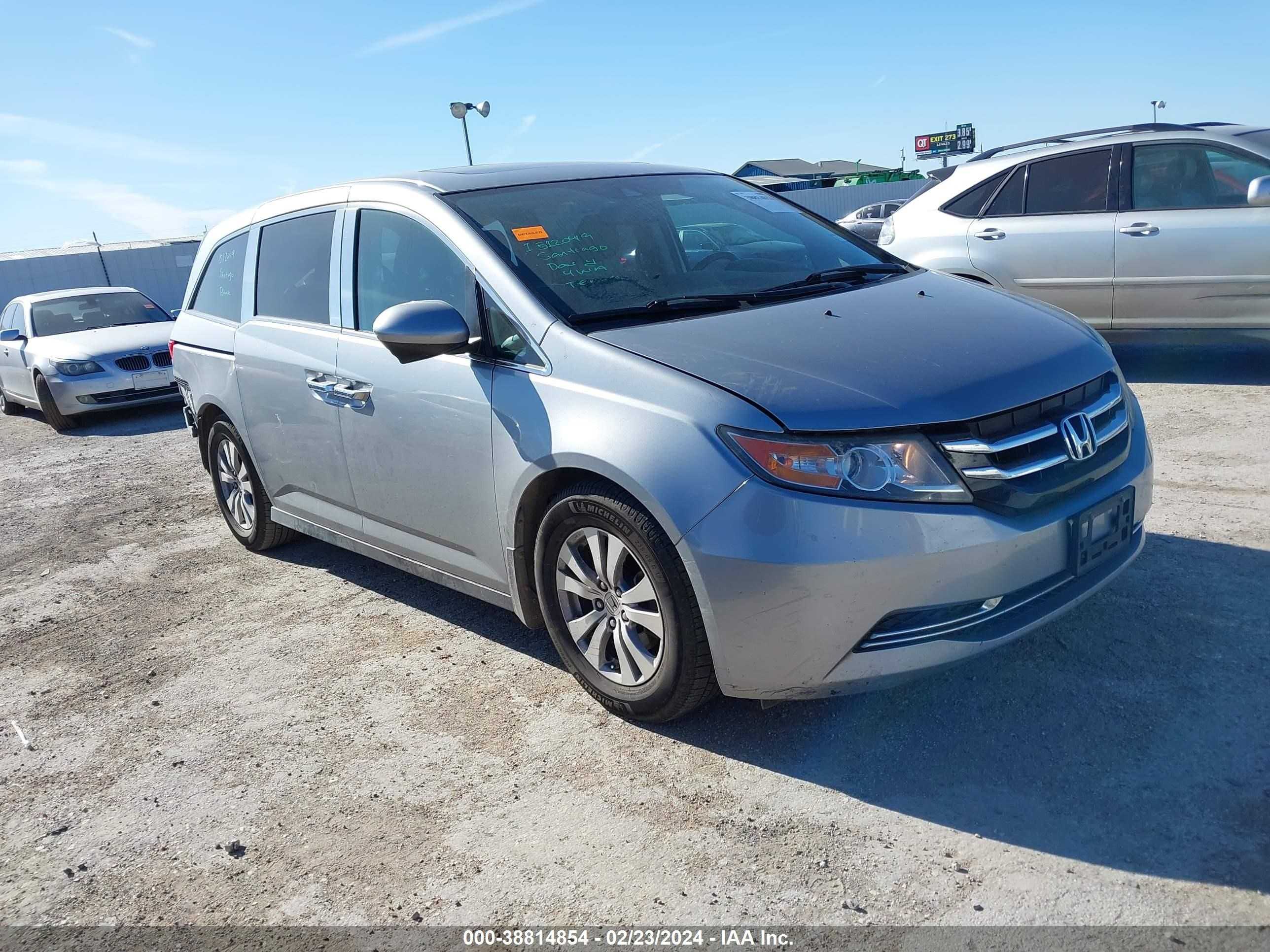 HONDA ODYSSEY 2016 5fnrl5h66gb091212