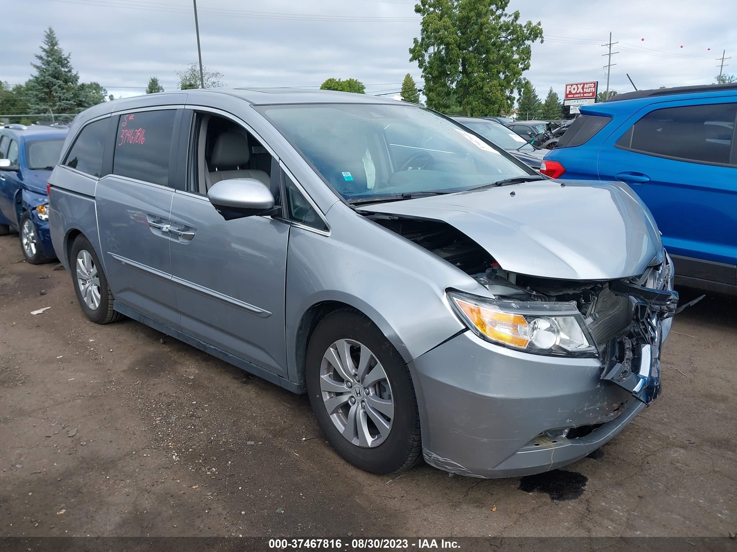 HONDA ODYSSEY 2016 5fnrl5h66gb100586