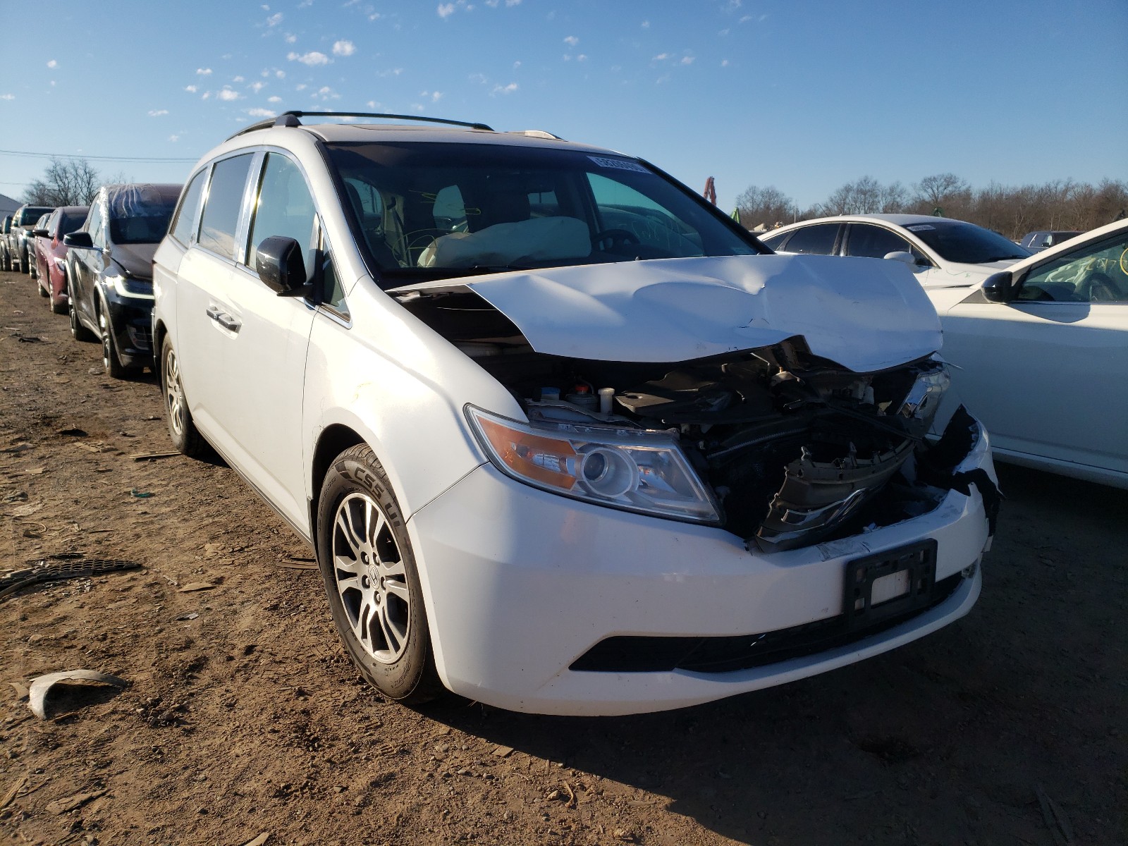 HONDA ODYSSEY EX 2012 5fnrl5h67cb049867