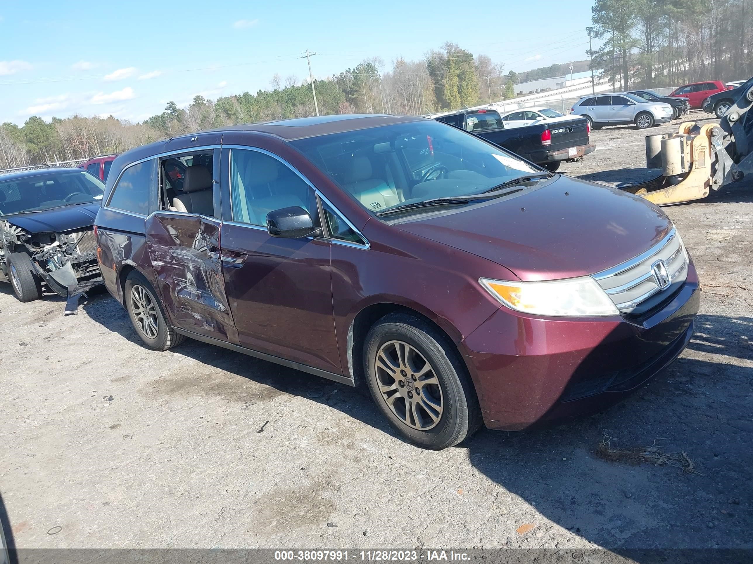 HONDA ODYSSEY 2012 5fnrl5h67cb122297