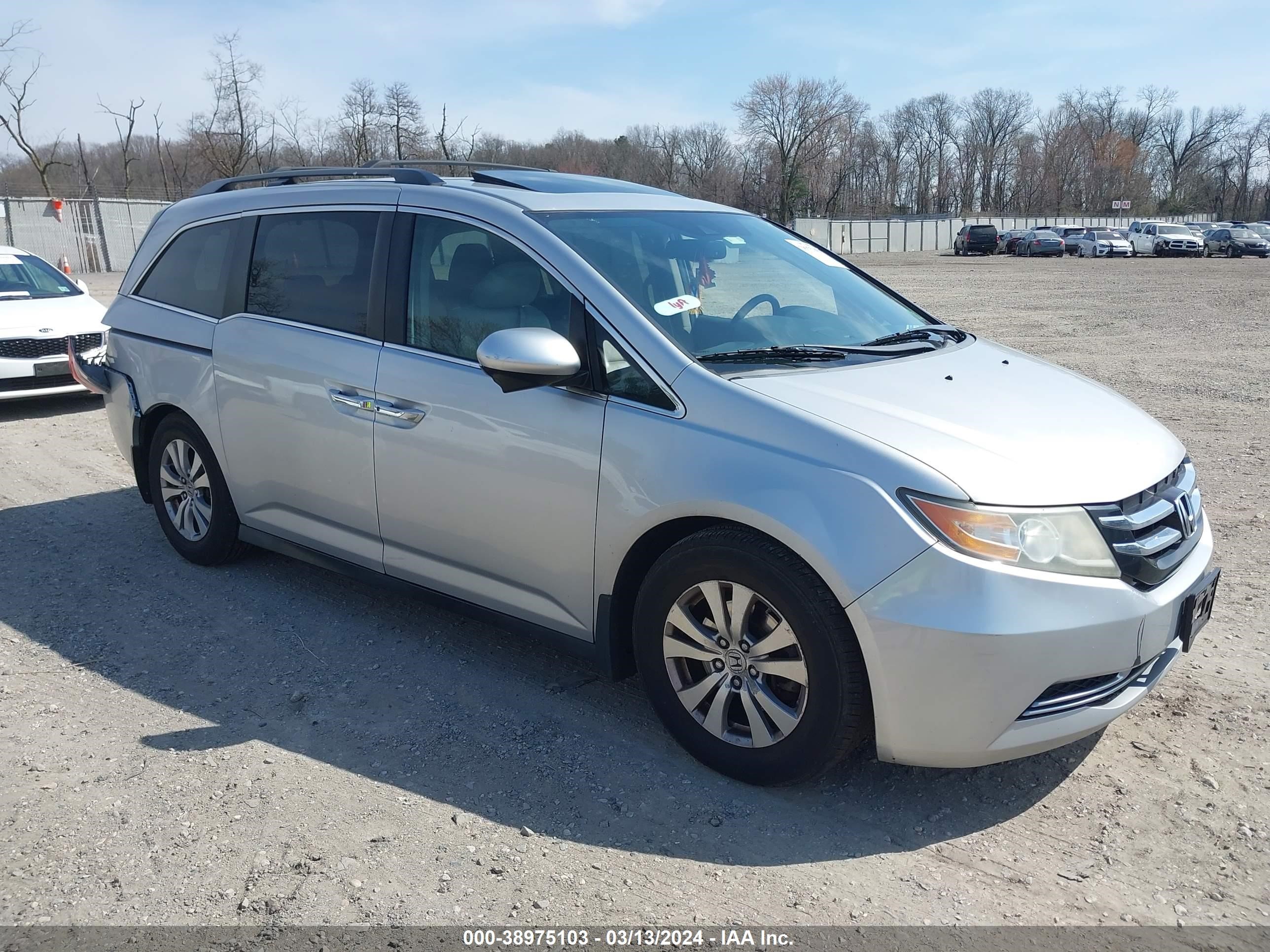 HONDA ODYSSEY 2014 5fnrl5h67eb035387