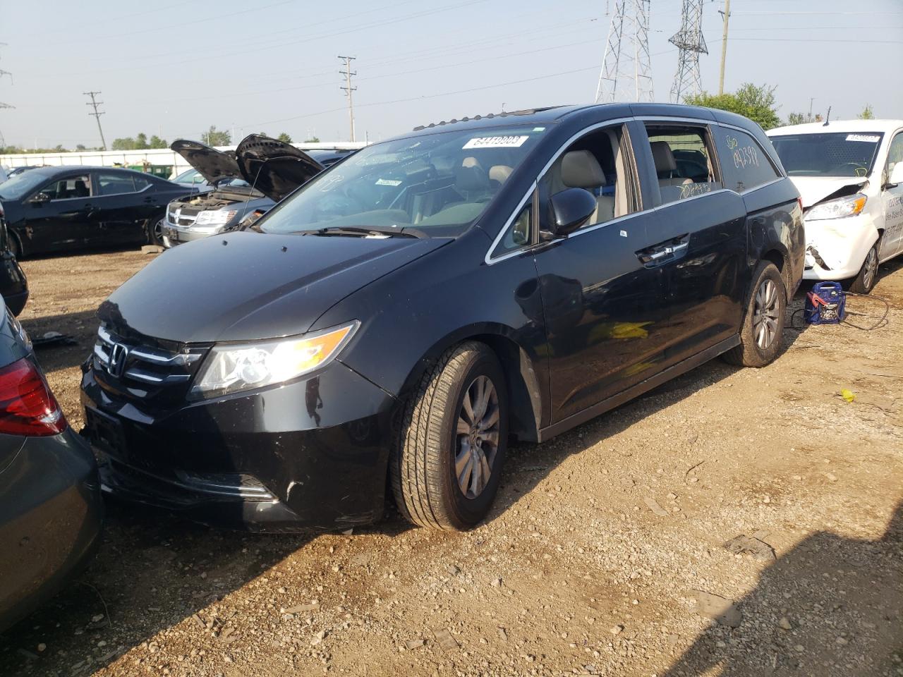 HONDA ODYSSEY 2014 5fnrl5h67eb044798