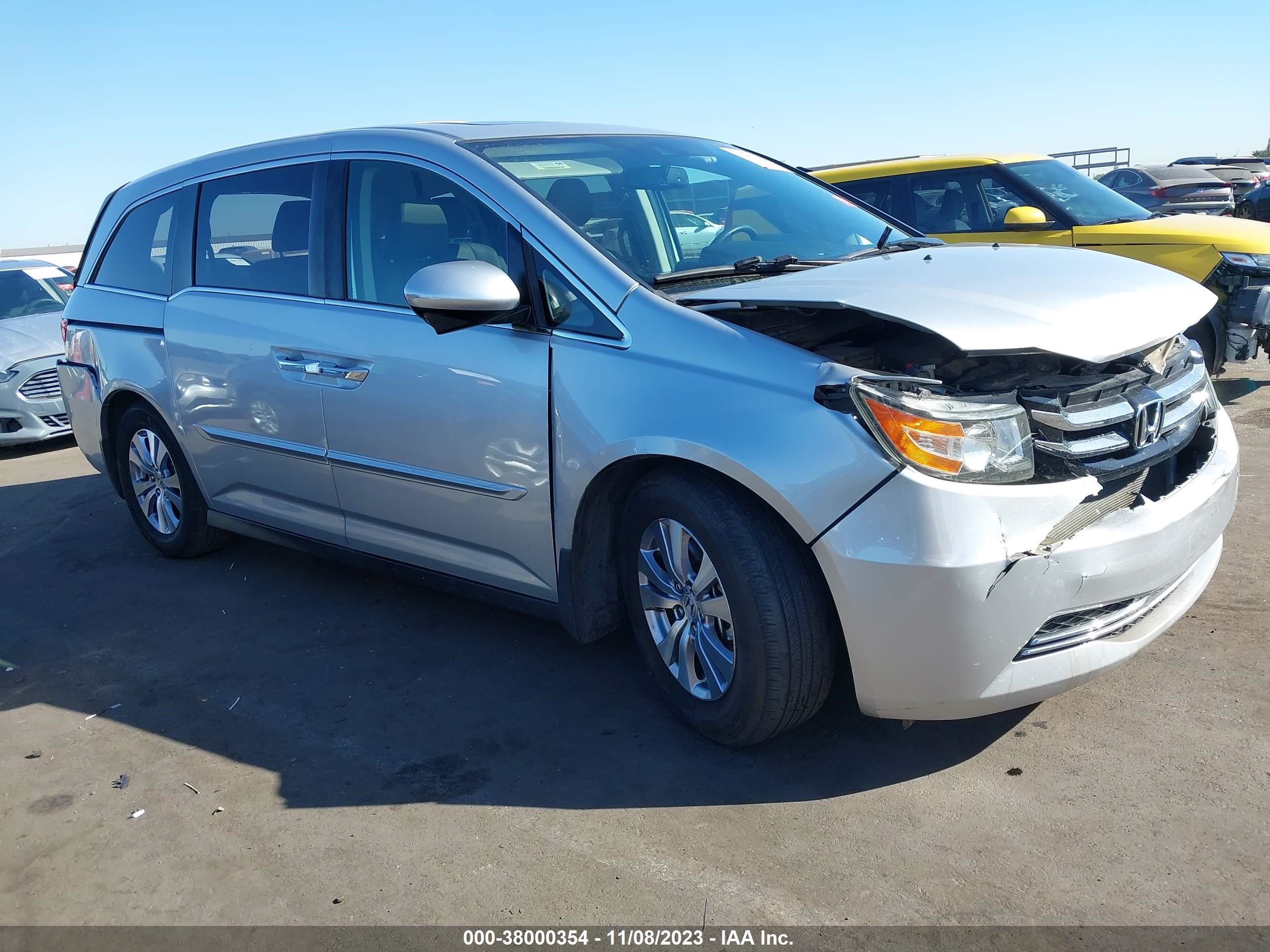 HONDA ODYSSEY 2014 5fnrl5h67eb090177