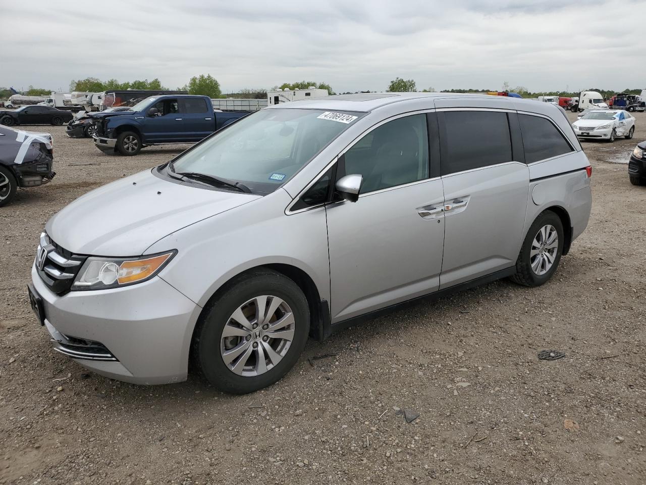 HONDA ODYSSEY 2015 5fnrl5h67fb014654