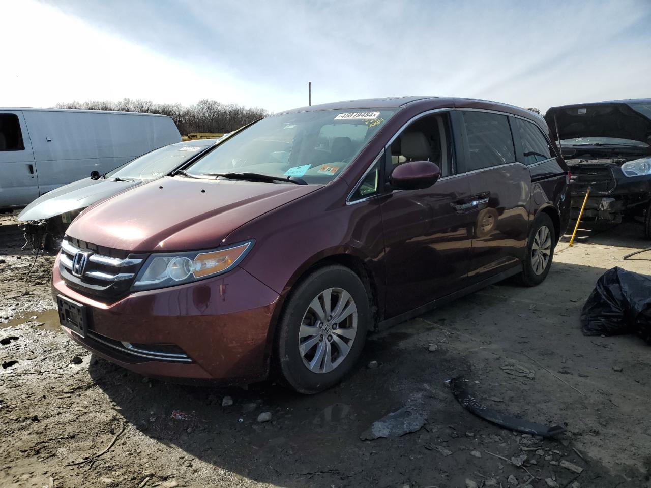 HONDA ODYSSEY 2016 5fnrl5h67gb022576