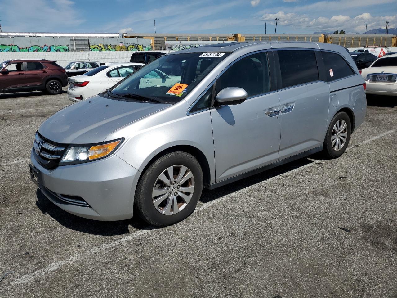 HONDA ODYSSEY 2014 5fnrl5h68eb005637