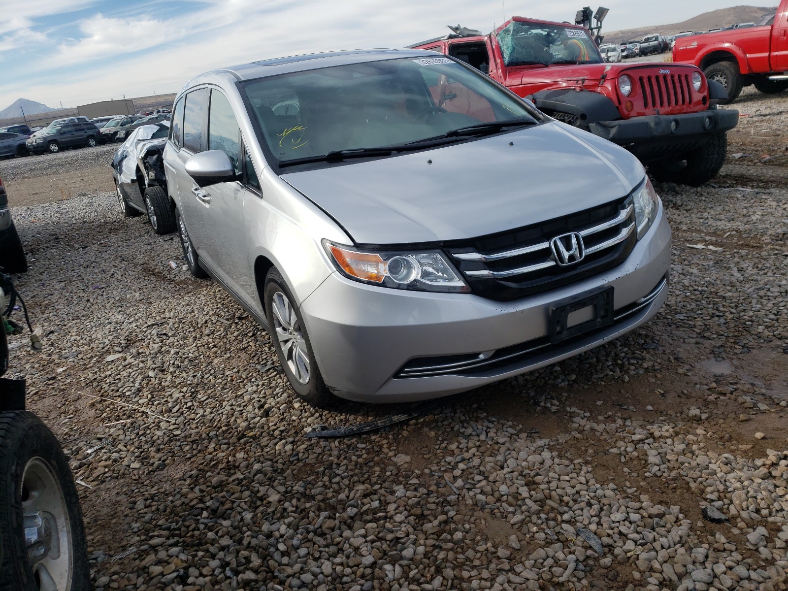 HONDA ODYSSEY EX 2014 5fnrl5h68eb042056