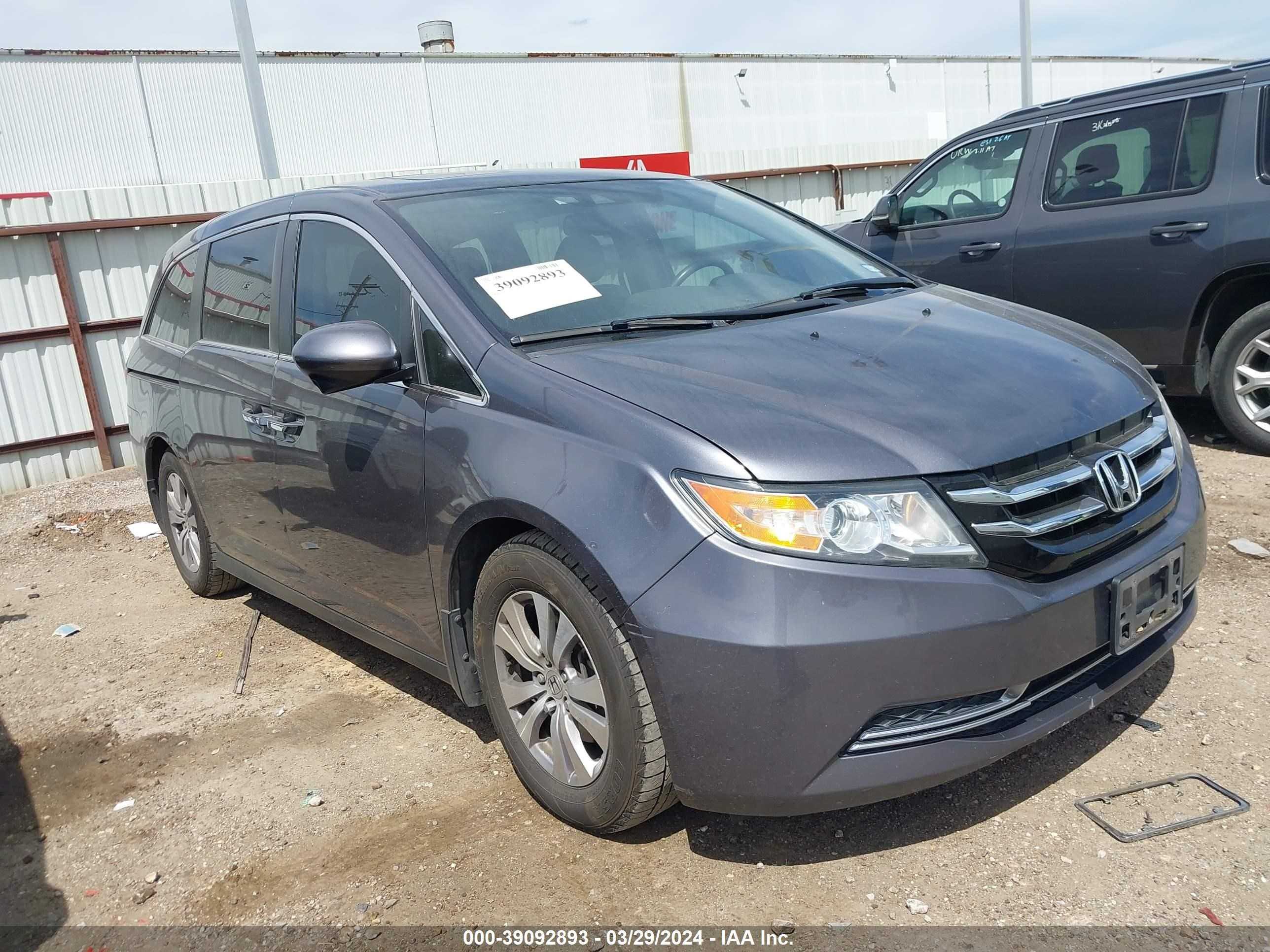 HONDA ODYSSEY 2014 5fnrl5h68eb082511