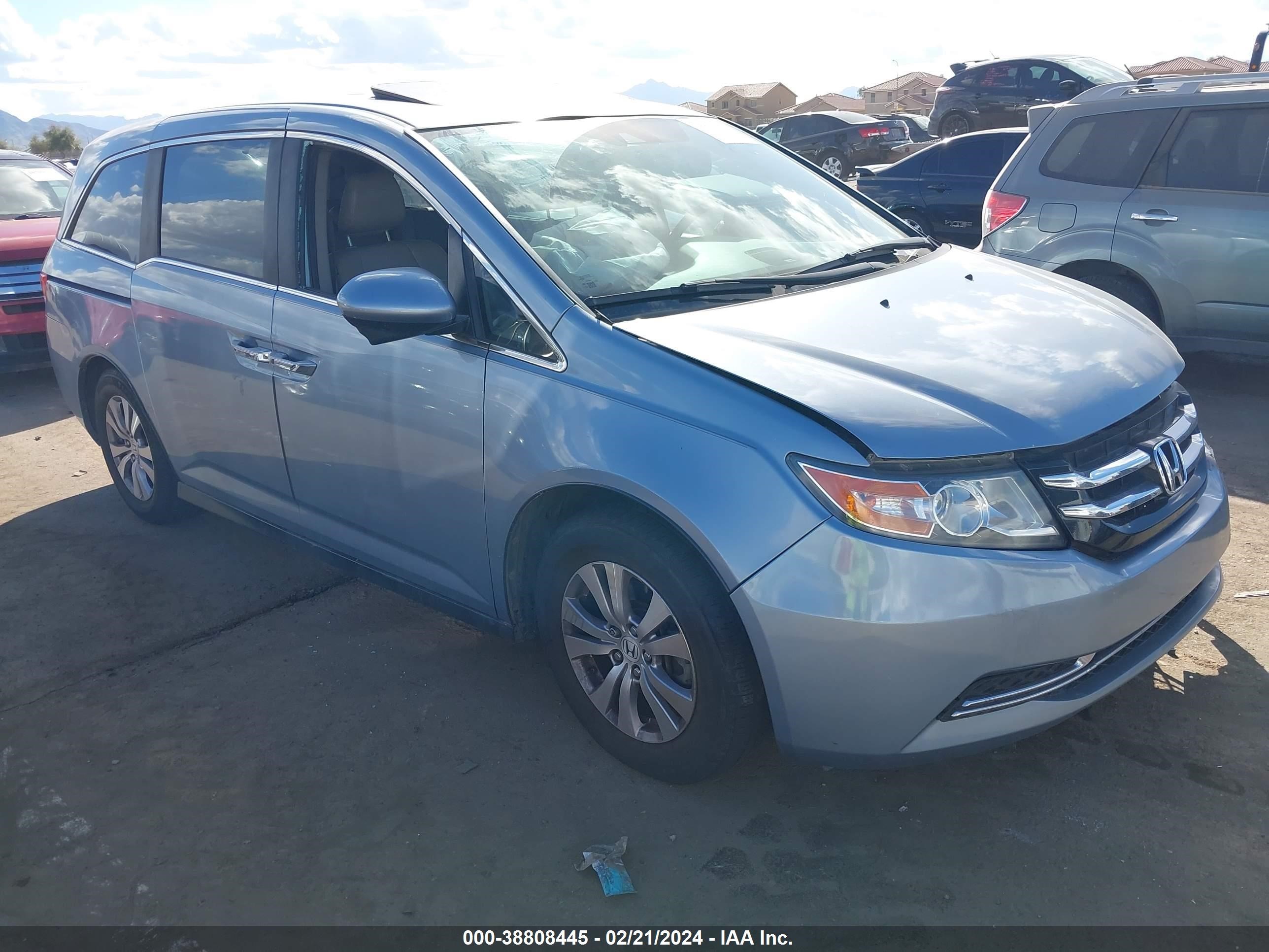 HONDA ODYSSEY 2014 5fnrl5h68eb090091