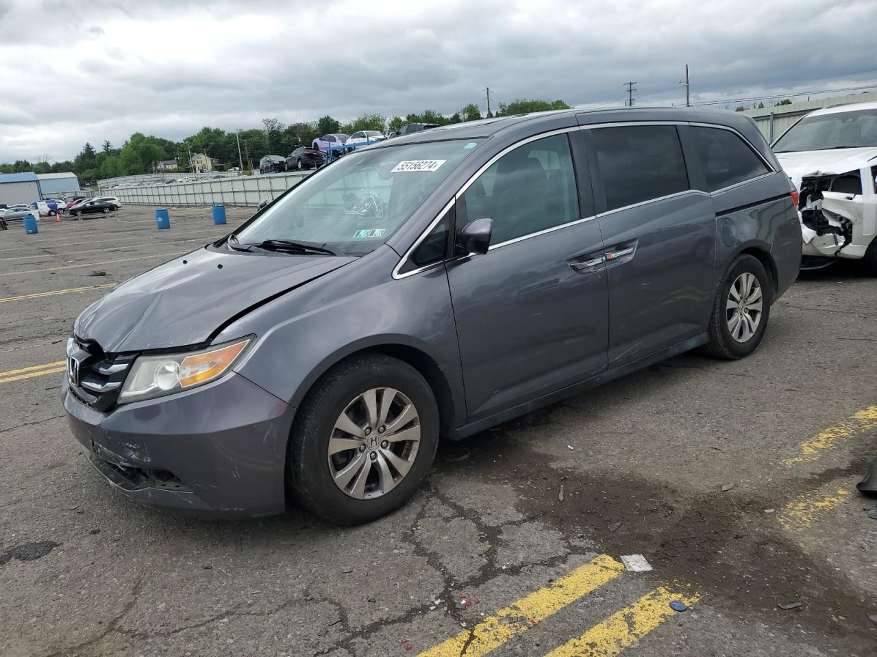 HONDA ODYSSEY 2014 5fnrl5h68eb117841