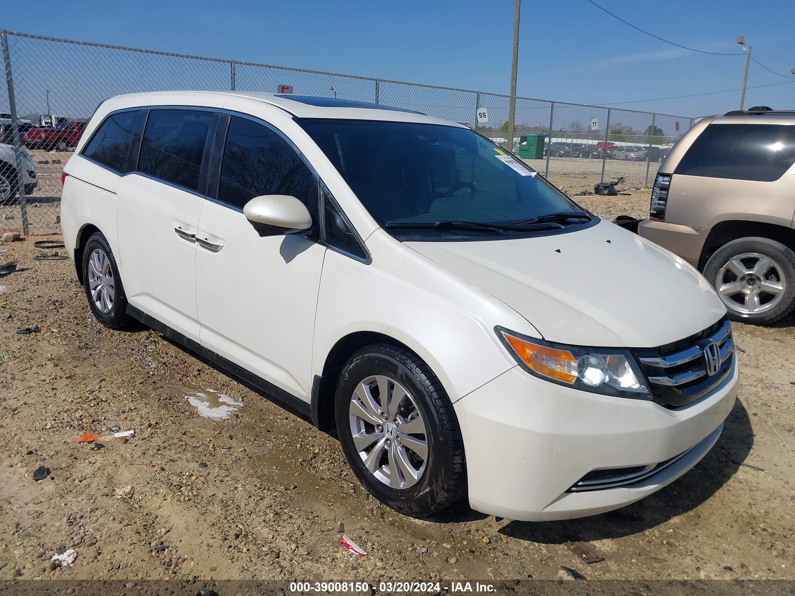 HONDA ODYSSEY 2014 5fnrl5h68eb124286