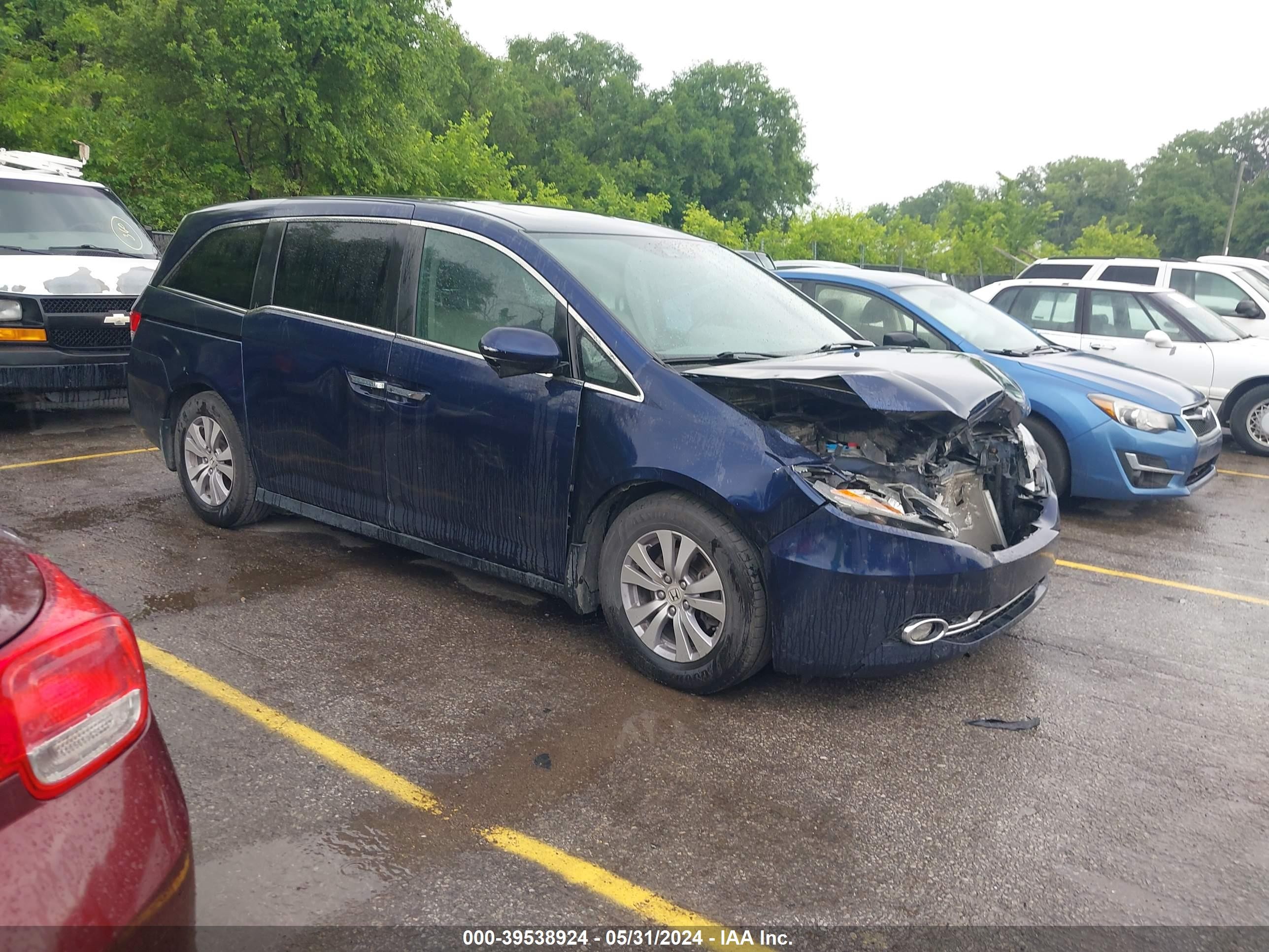 HONDA ODYSSEY 2015 5fnrl5h68fb123365