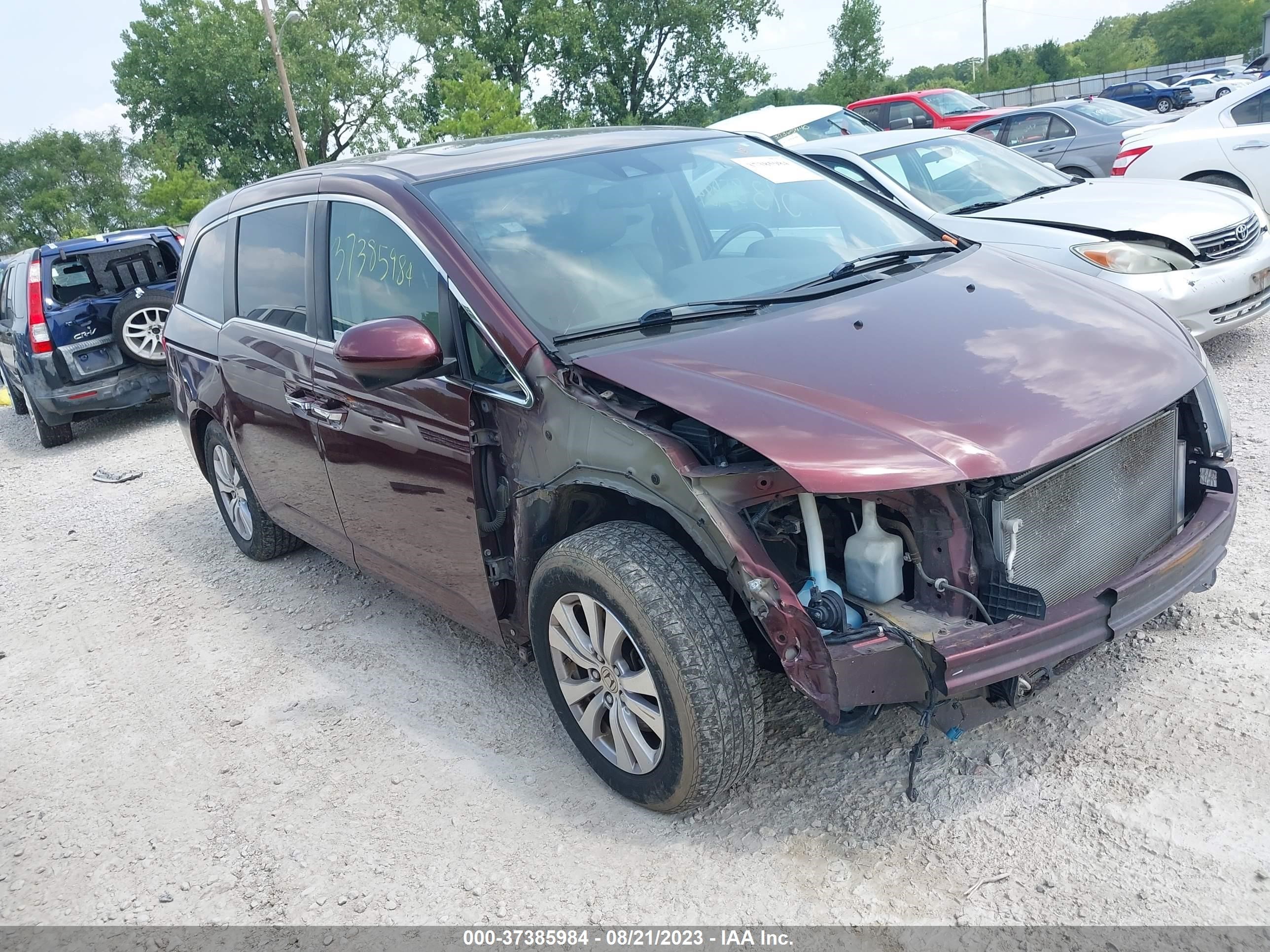 HONDA ODYSSEY 2016 5fnrl5h68gb105787