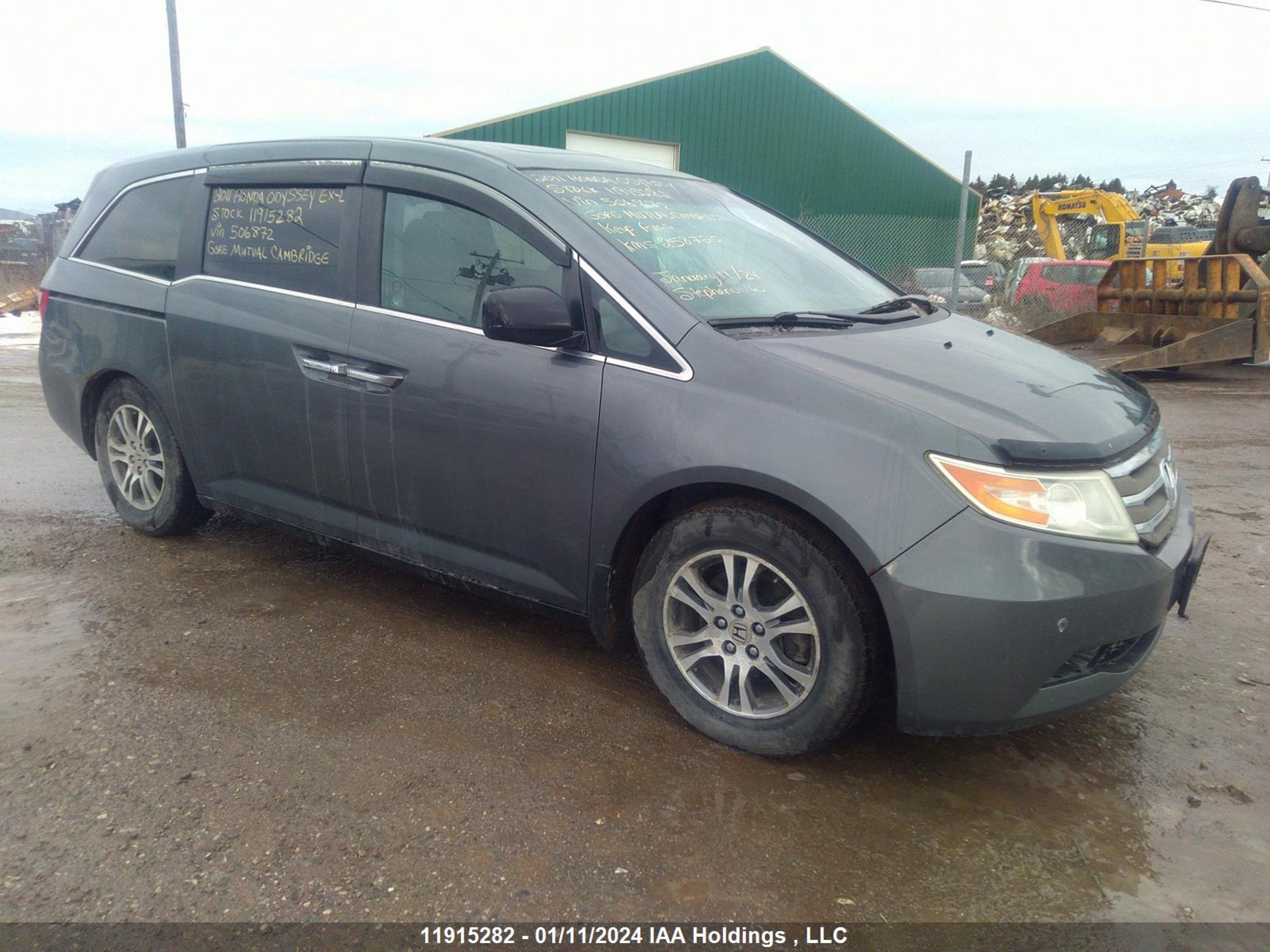 HONDA ODYSSEY 2011 5fnrl5h69bb506872