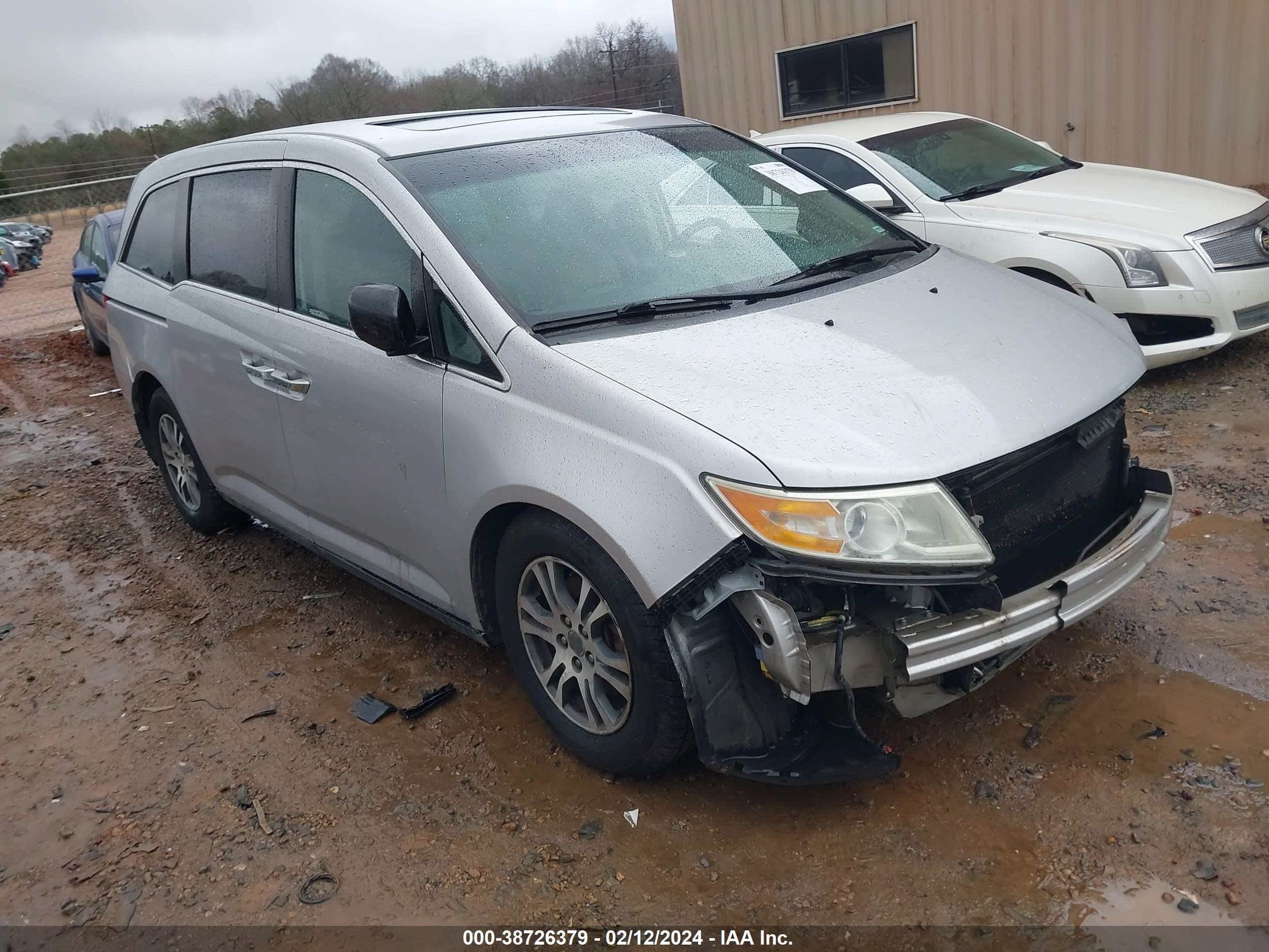 HONDA ODYSSEY 2012 5fnrl5h69cb140980