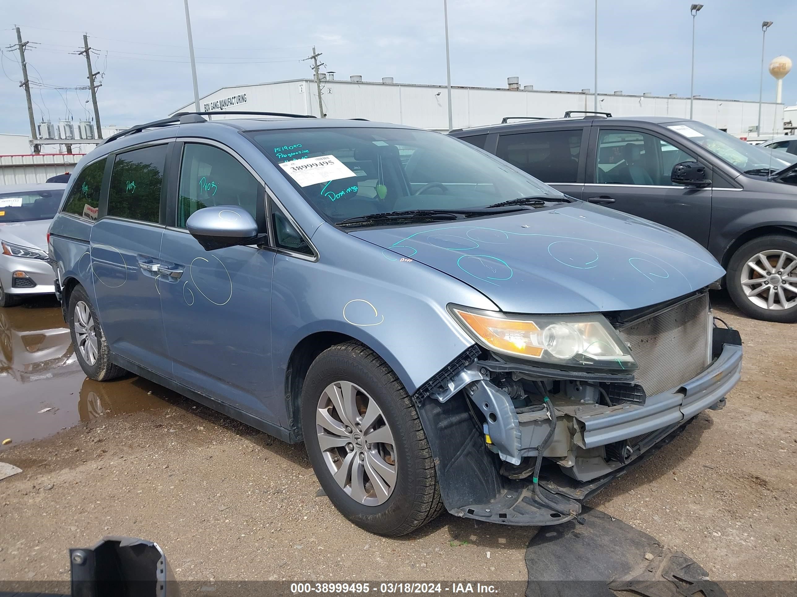 HONDA ODYSSEY 2014 5fnrl5h69eb094084