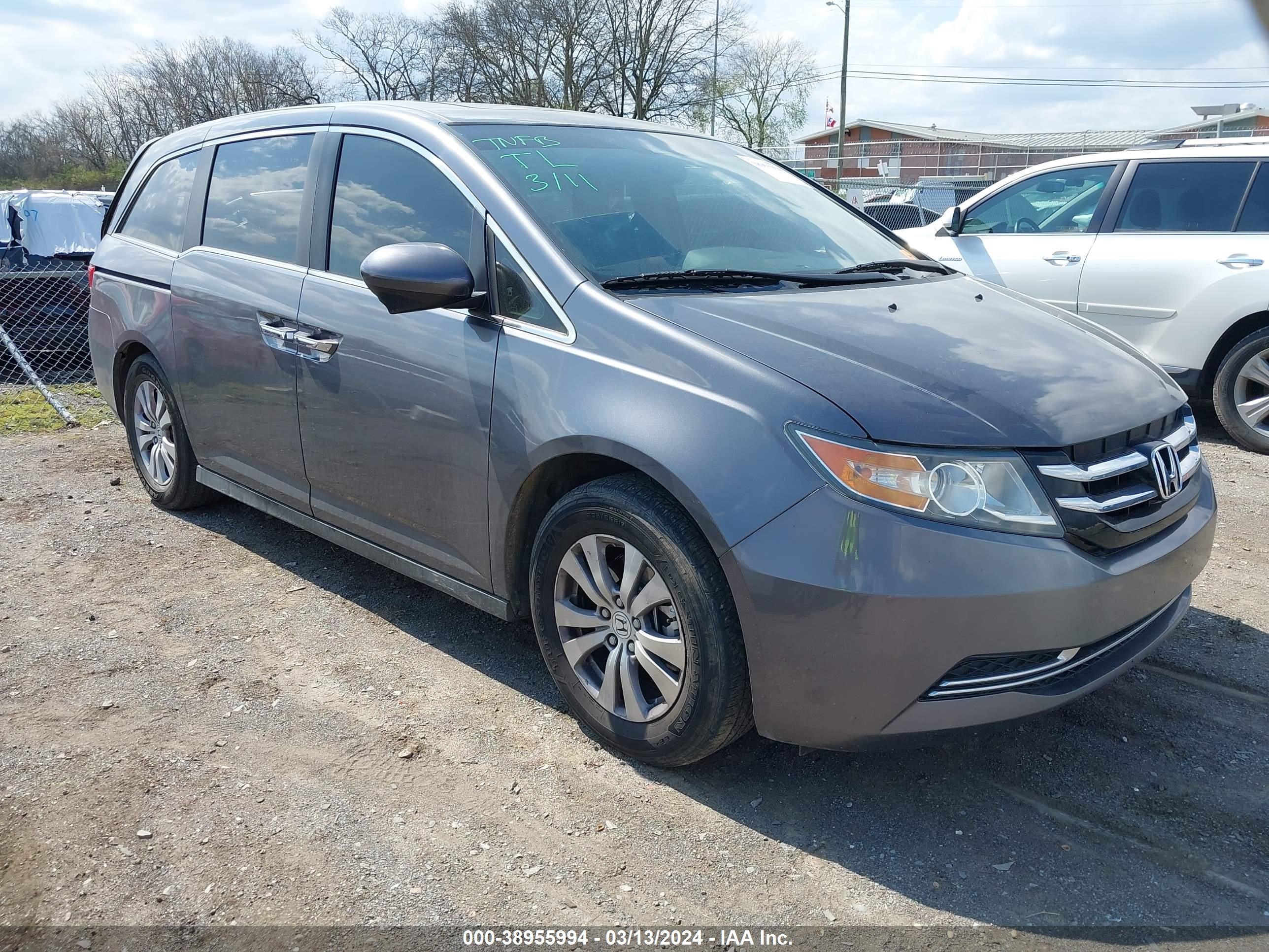 HONDA ODYSSEY 2015 5fnrl5h69fb013926