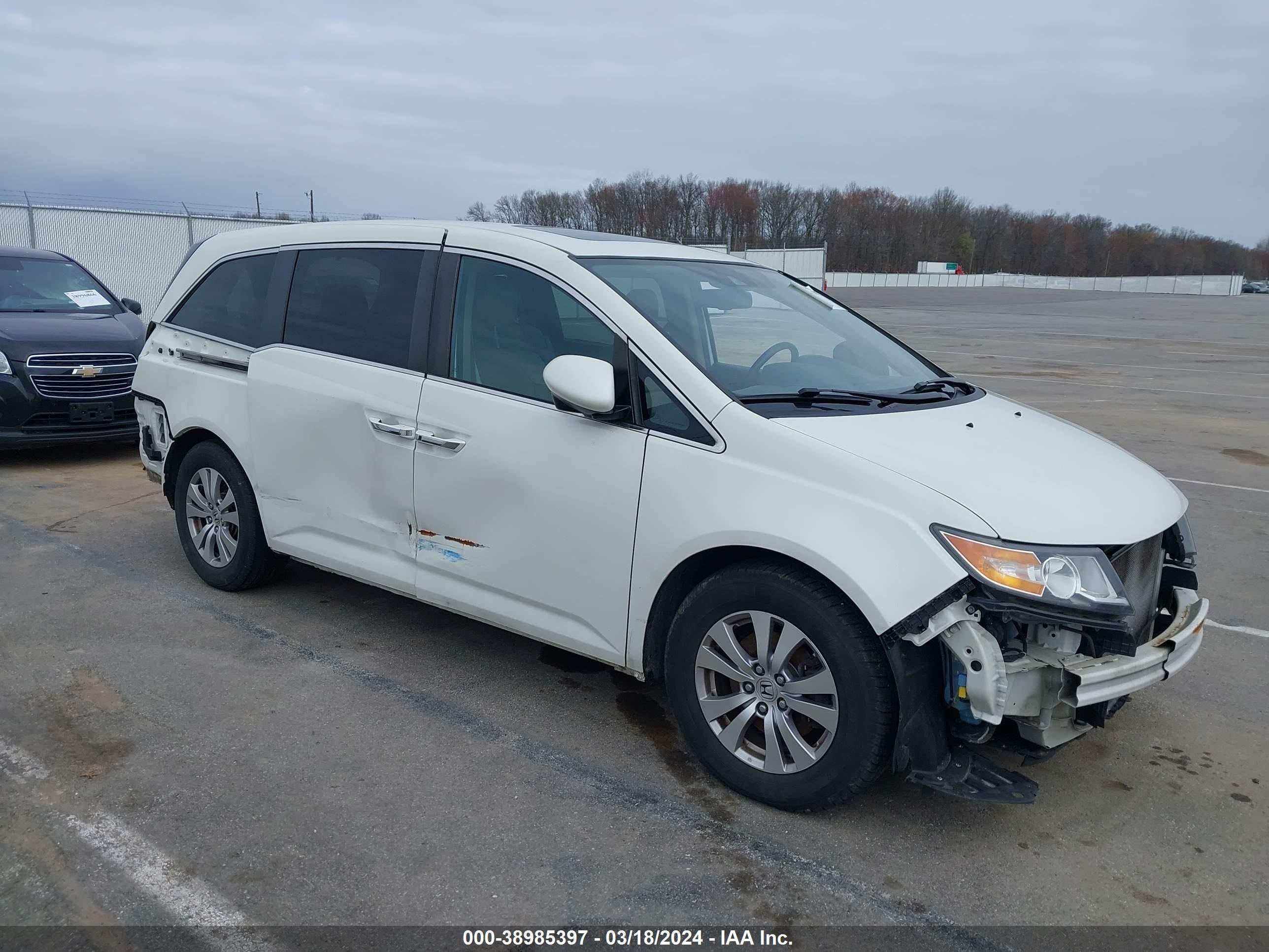 HONDA ODYSSEY 2015 5fnrl5h69fb028863