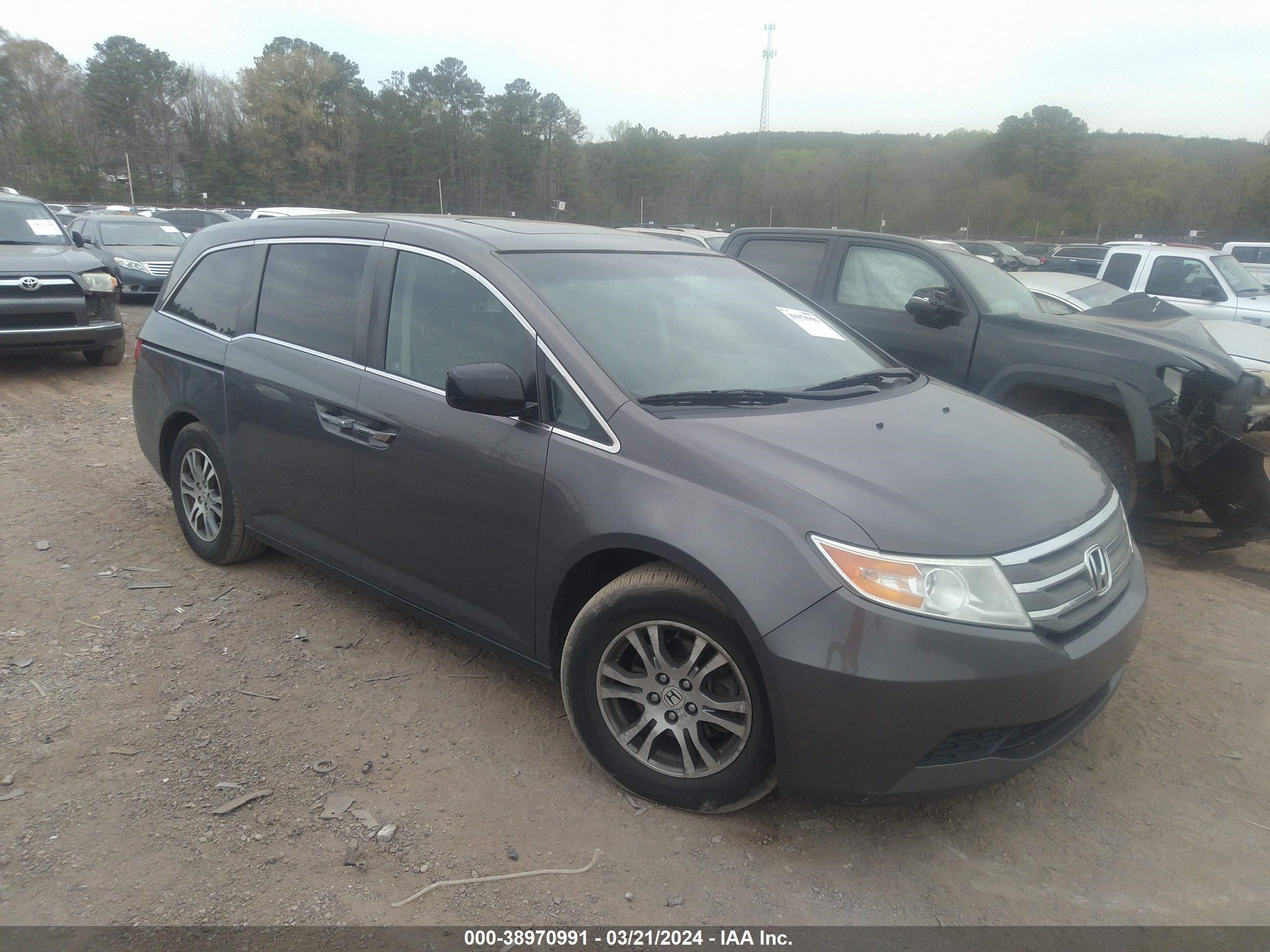 HONDA ODYSSEY 2012 5fnrl5h6xcb048695