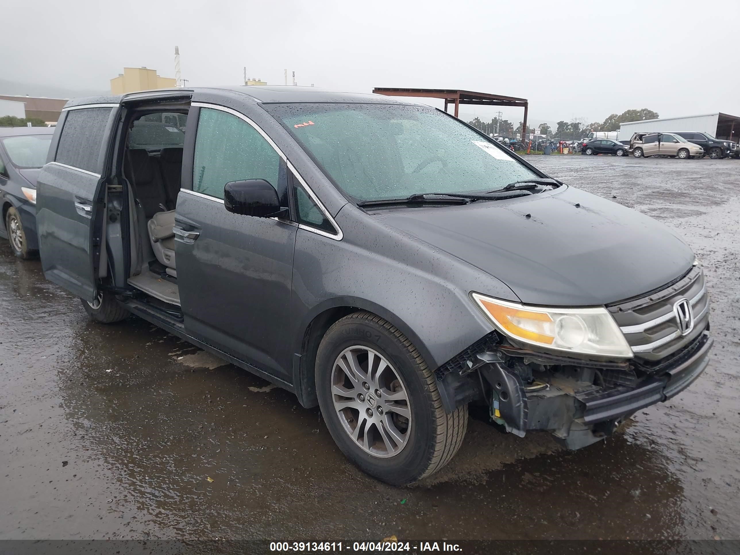 HONDA ODYSSEY 2012 5fnrl5h6xcb066212