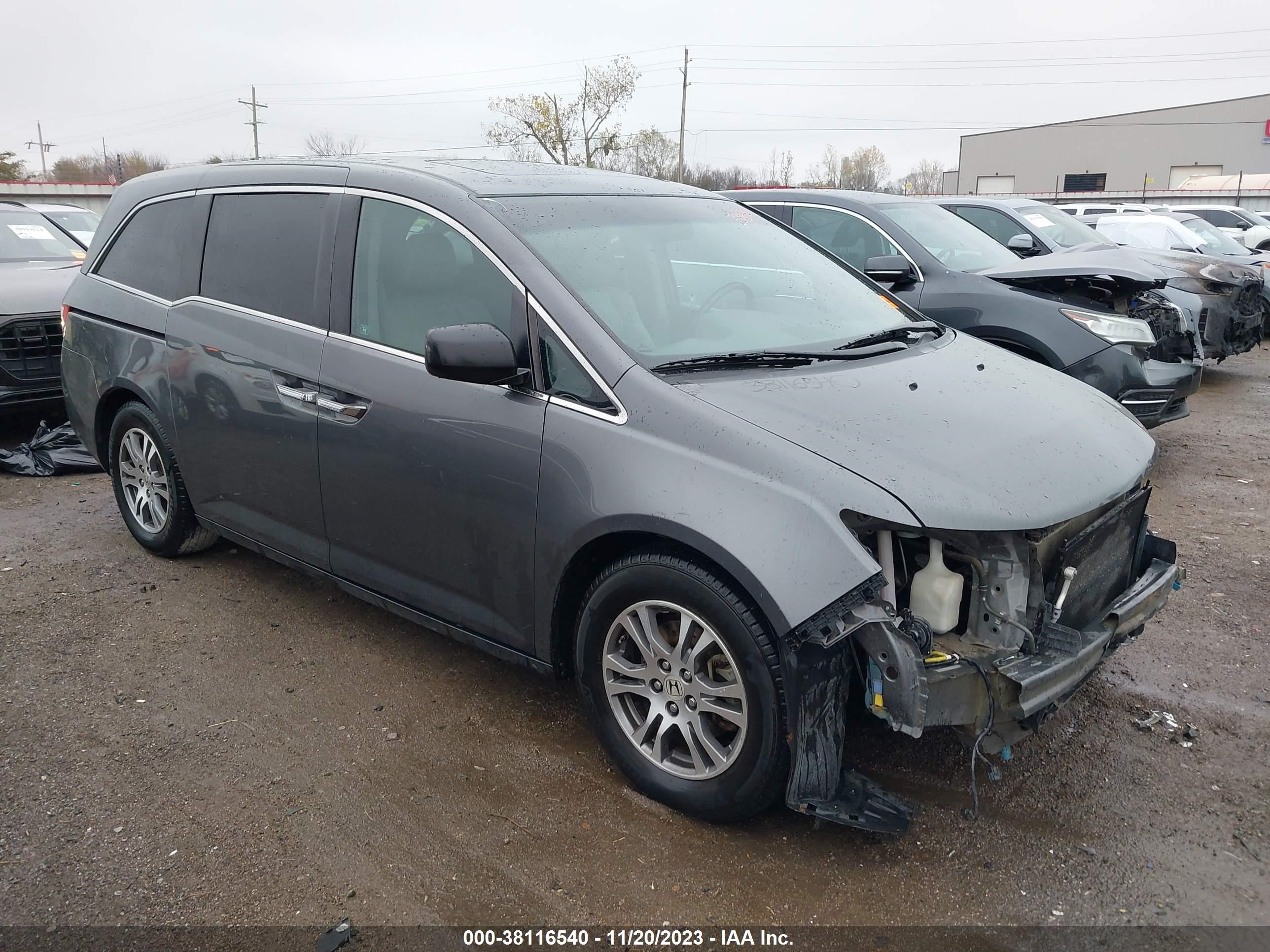 HONDA ODYSSEY 2012 5fnrl5h6xcb073953