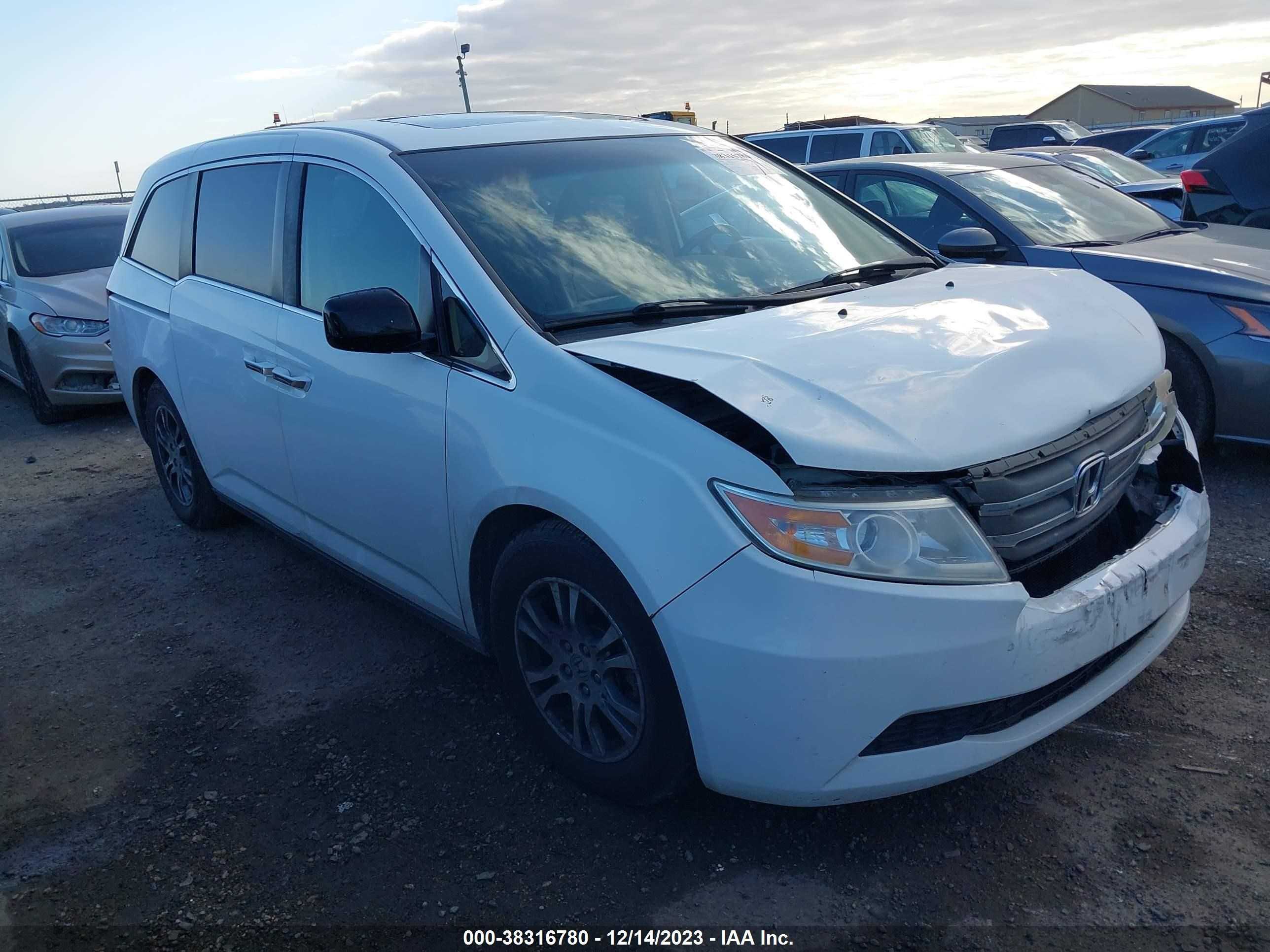 HONDA ODYSSEY 2012 5fnrl5h6xcb074472