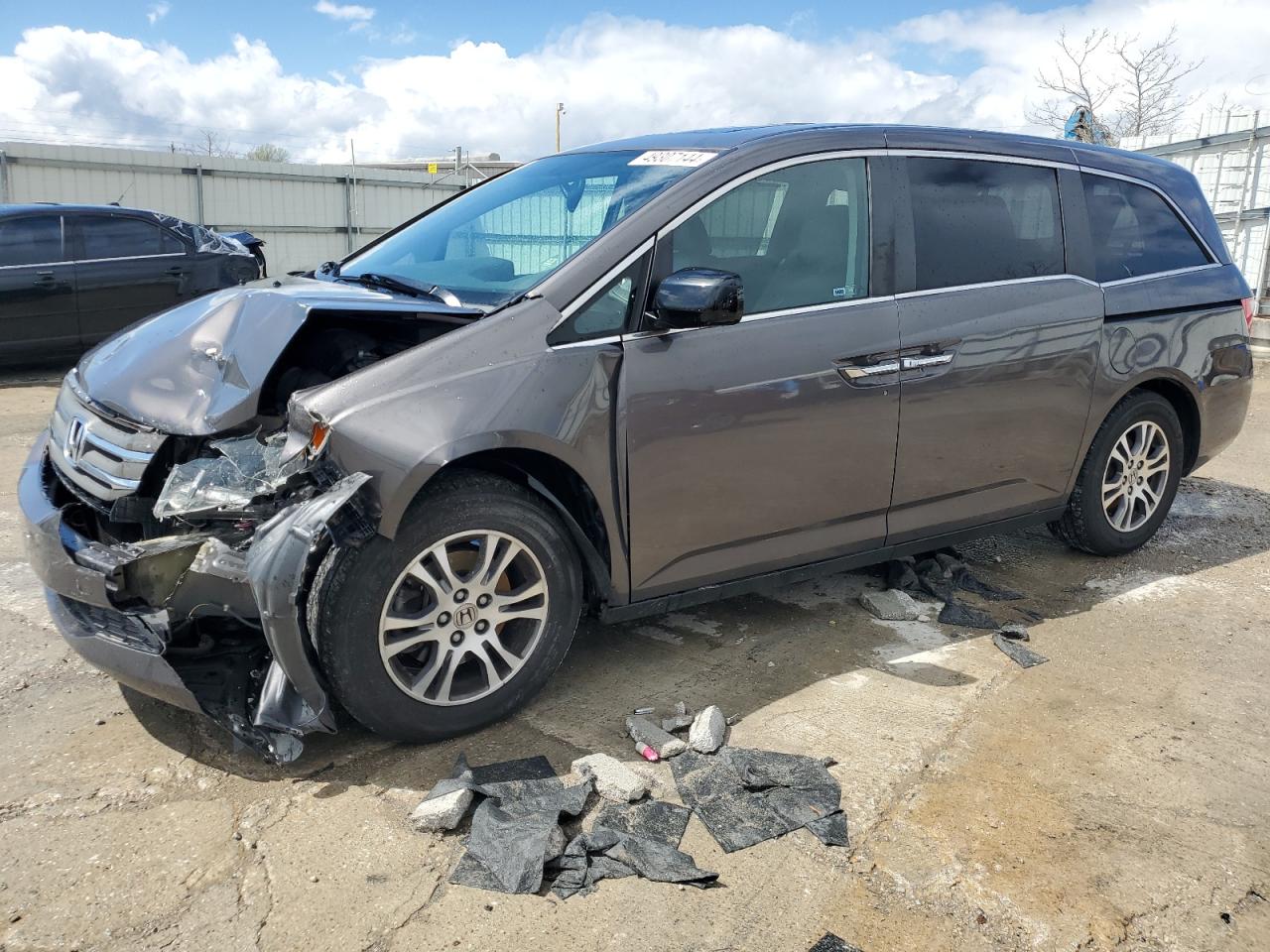 HONDA ODYSSEY 2012 5fnrl5h6xcb095631