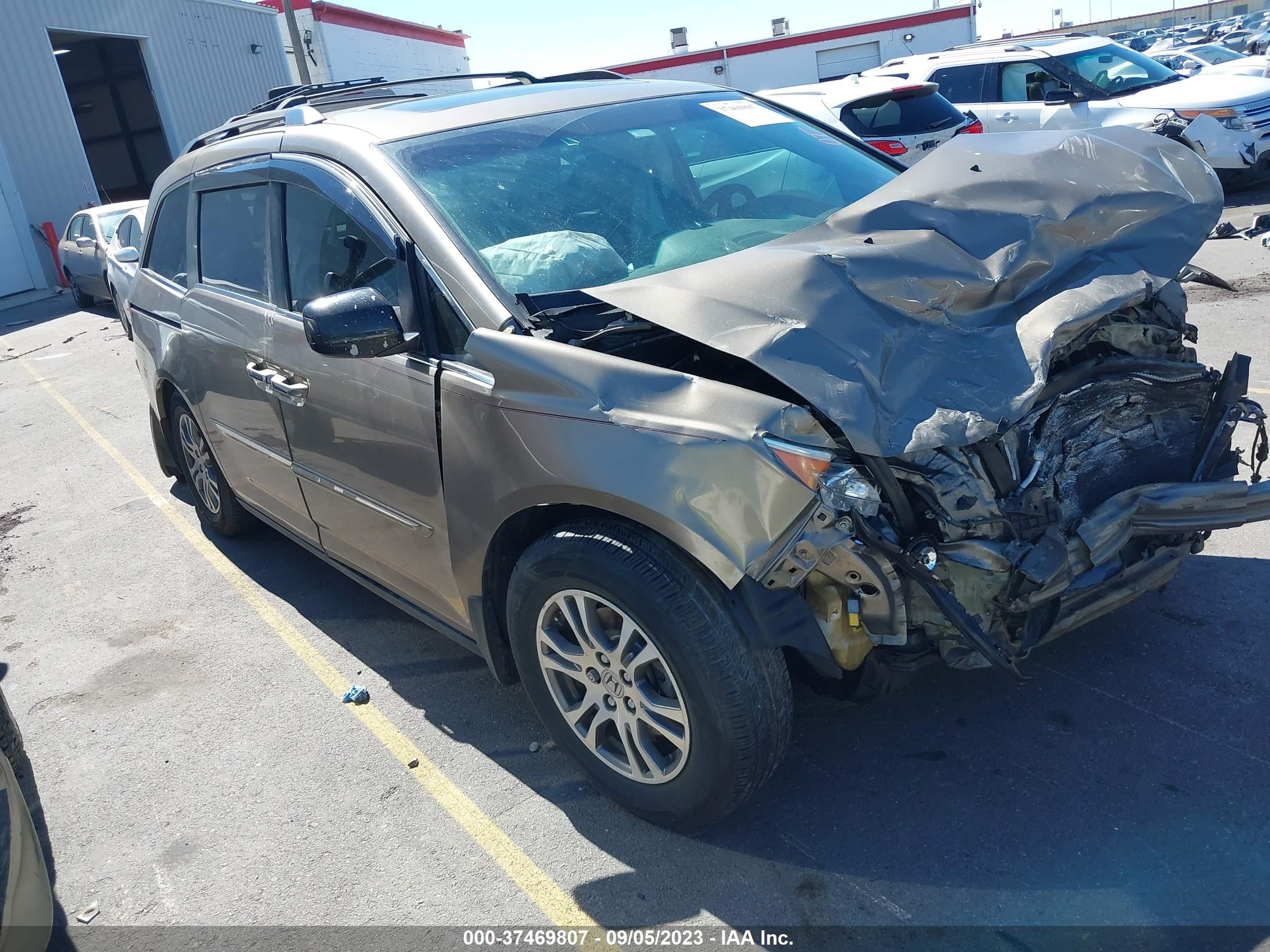 HONDA ODYSSEY 2012 5fnrl5h6xcb100374