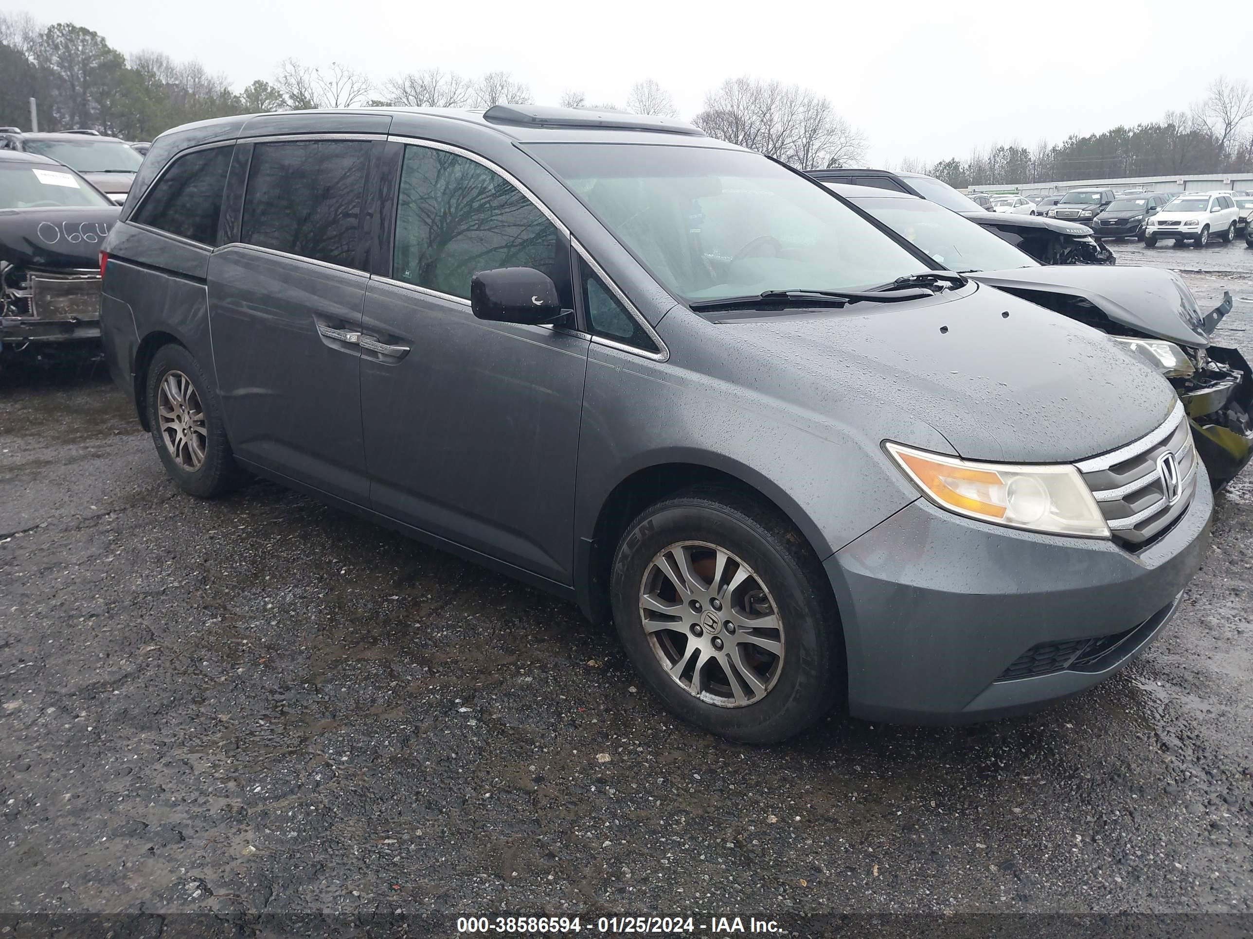 HONDA ODYSSEY 2012 5fnrl5h6xcb103453