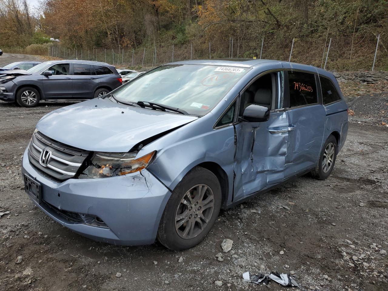 HONDA ODYSSEY 2012 5fnrl5h6xcb105932