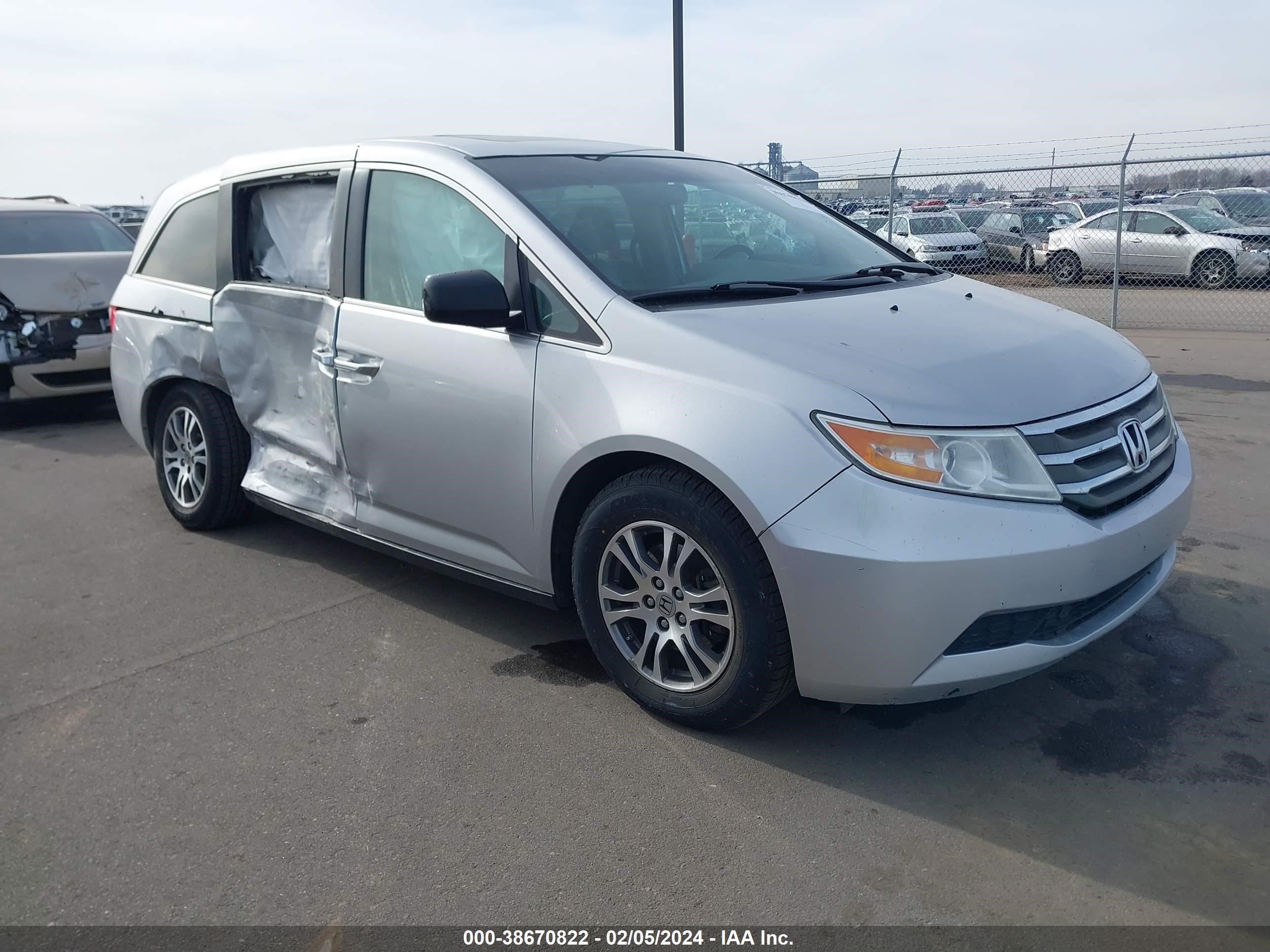 HONDA ODYSSEY 2012 5fnrl5h6xcb137702