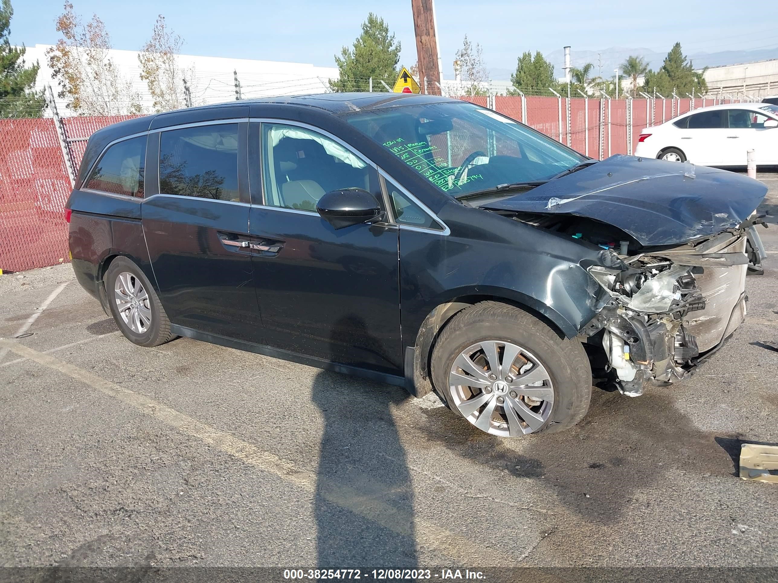 HONDA ODYSSEY 2014 5fnrl5h6xeb055648