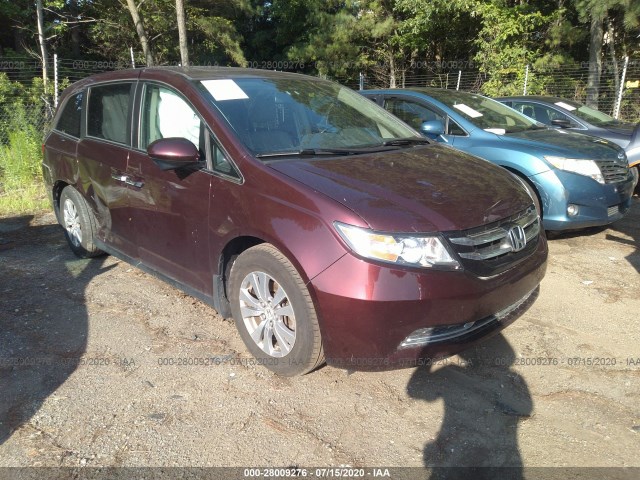 HONDA ODYSSEY 2014 5fnrl5h6xeb125326