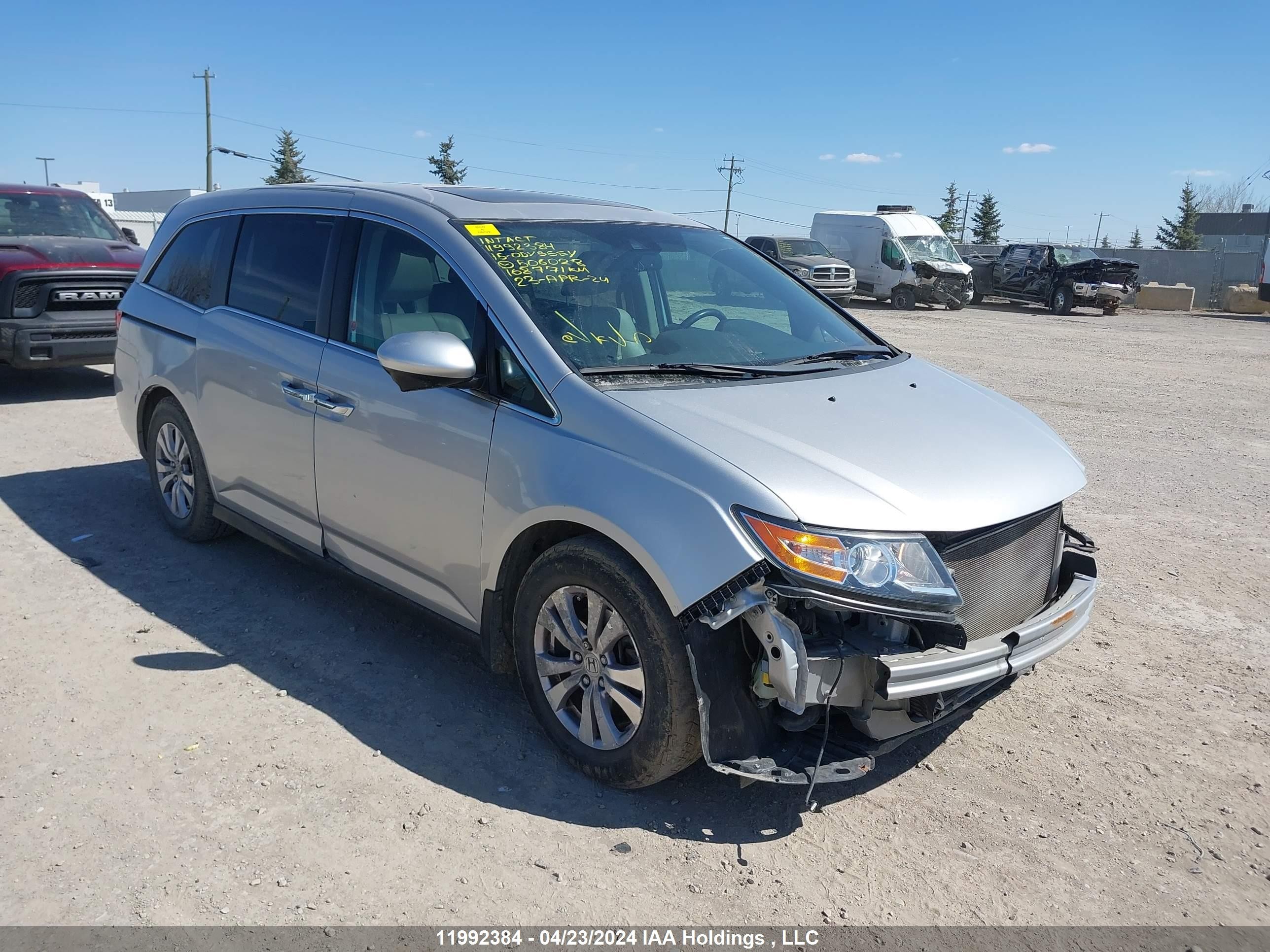 HONDA ODYSSEY 2015 5fnrl5h6xfb506028