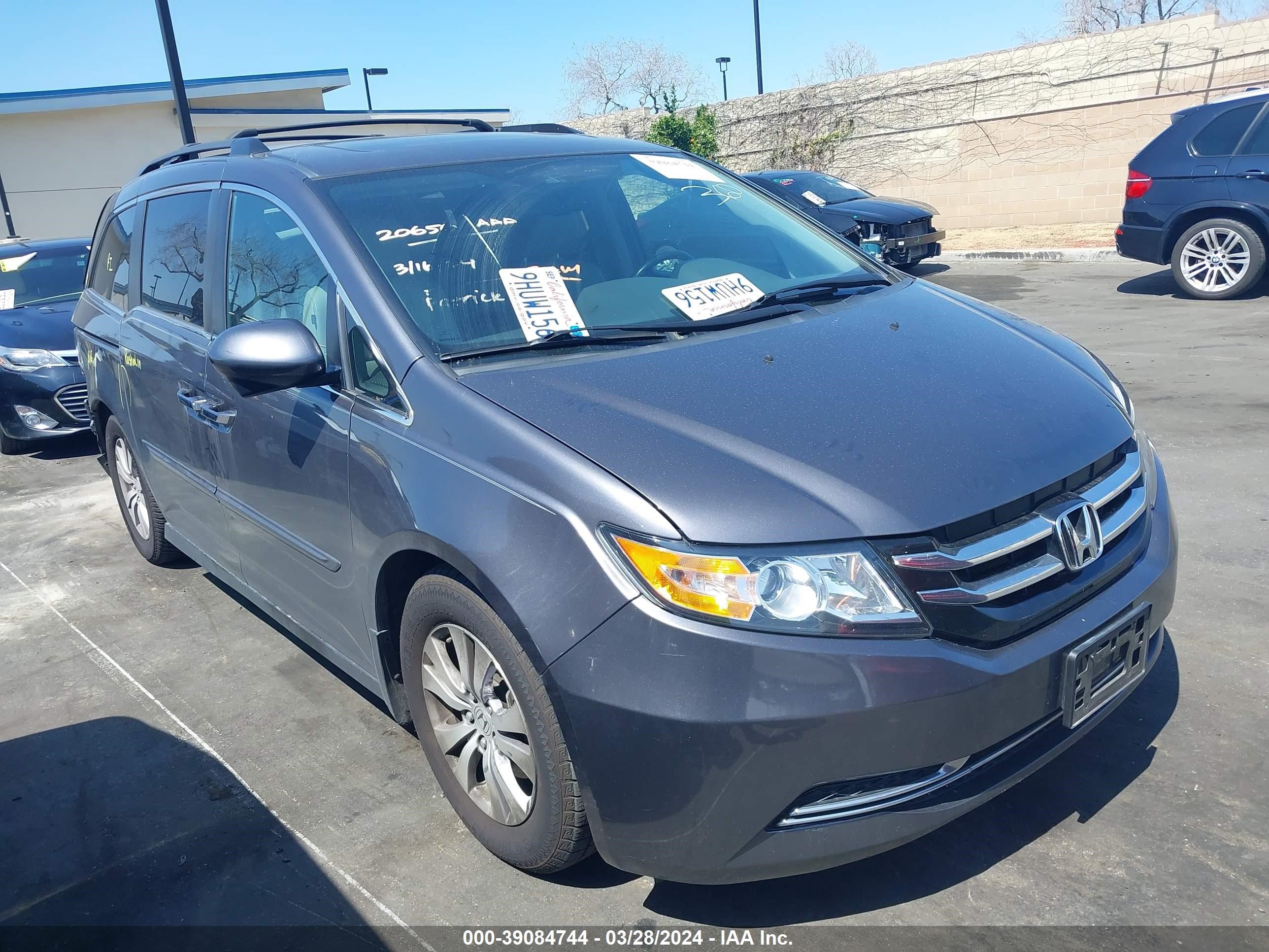 HONDA ODYSSEY 2016 5fnrl5h6xgb093562