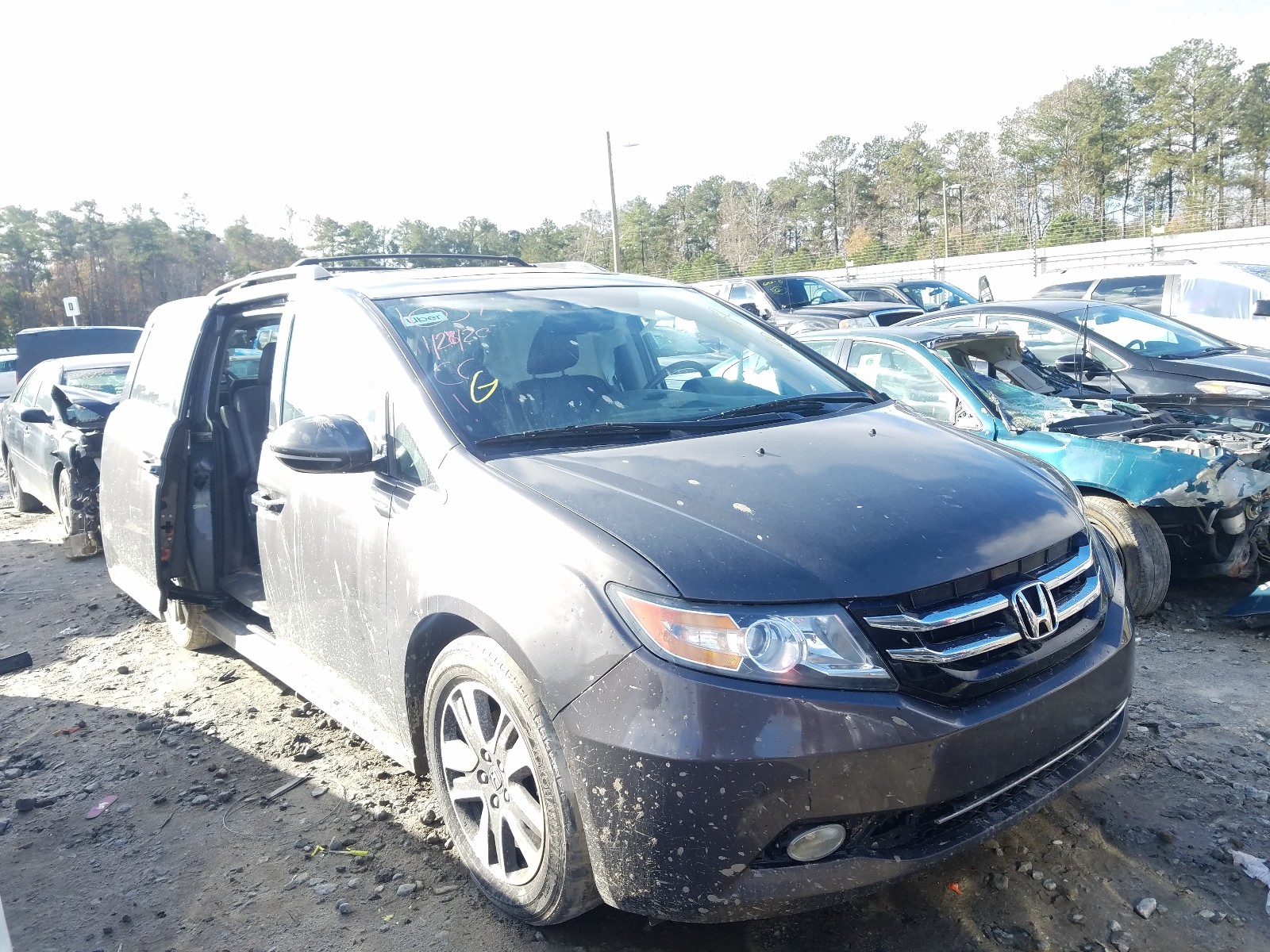 HONDA ODYSSEY TO 2014 5fnrl5h91eb031037