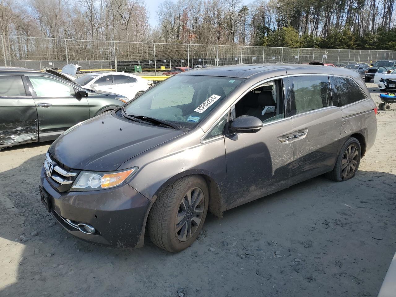 HONDA ODYSSEY 2014 5fnrl5h91eb077757