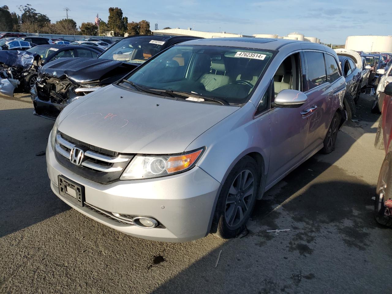 HONDA ODYSSEY 2014 5fnrl5h91eb108425