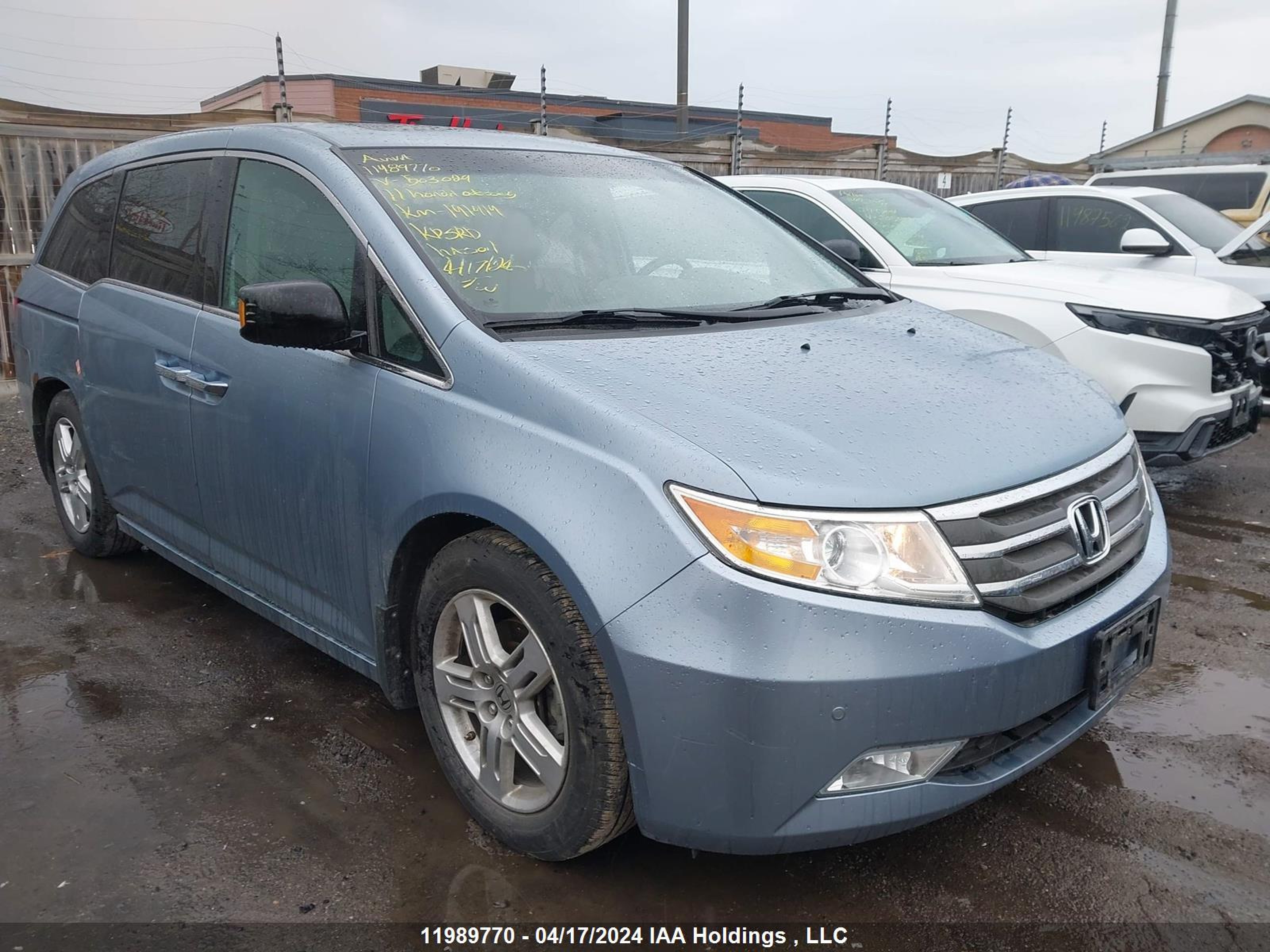 HONDA ODYSSEY 2011 5fnrl5h92bb503029