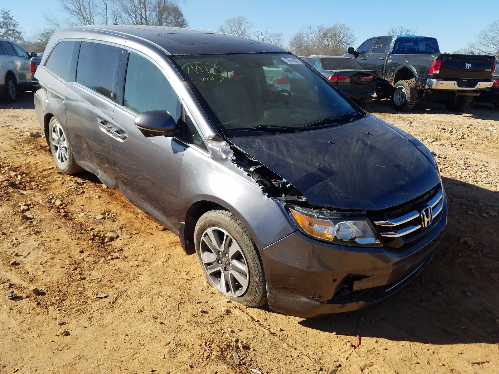 HONDA ODYSSEY TO 2014 5fnrl5h93eb065206