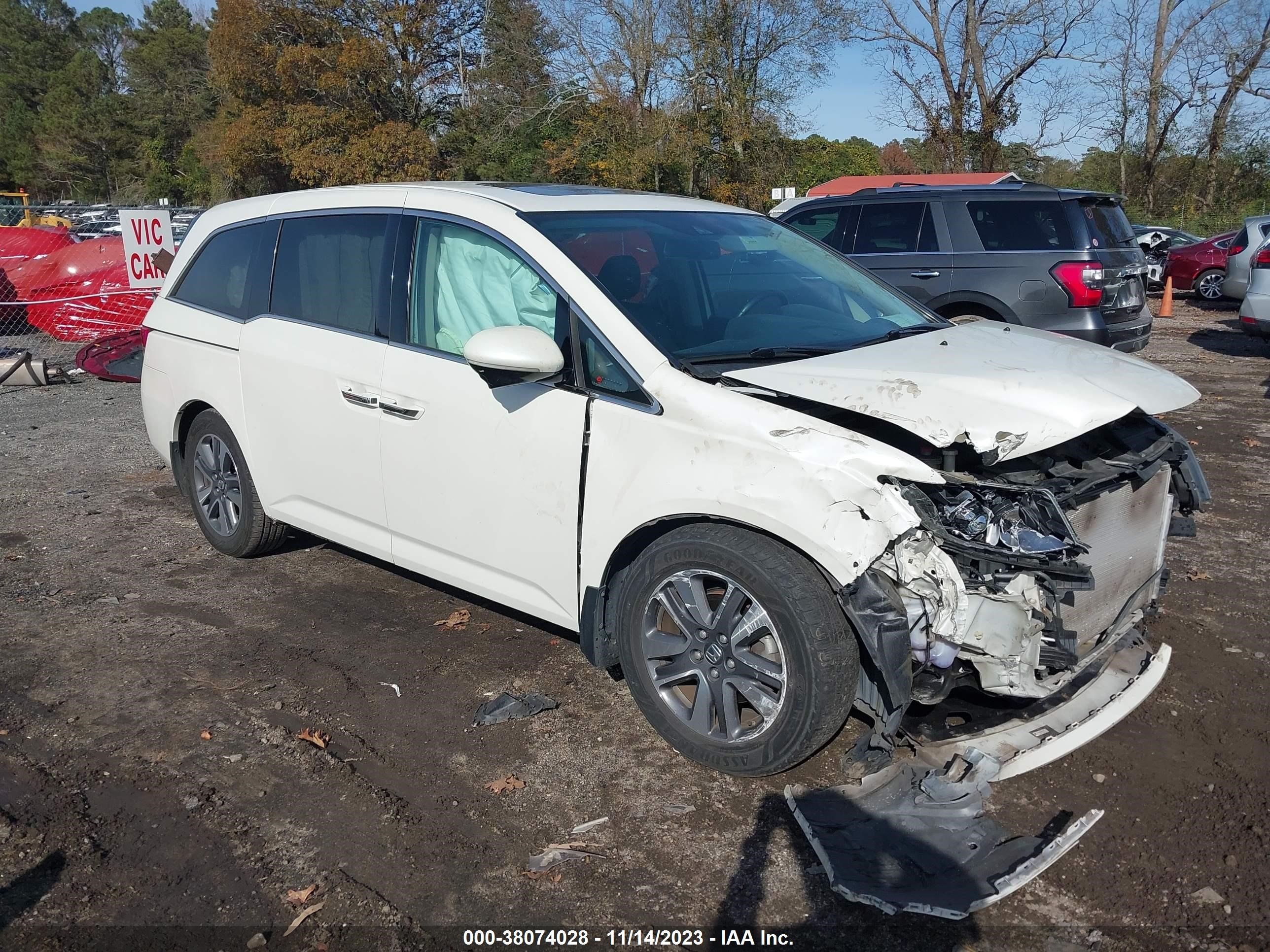 HONDA ODYSSEY 2015 5fnrl5h93fb112851