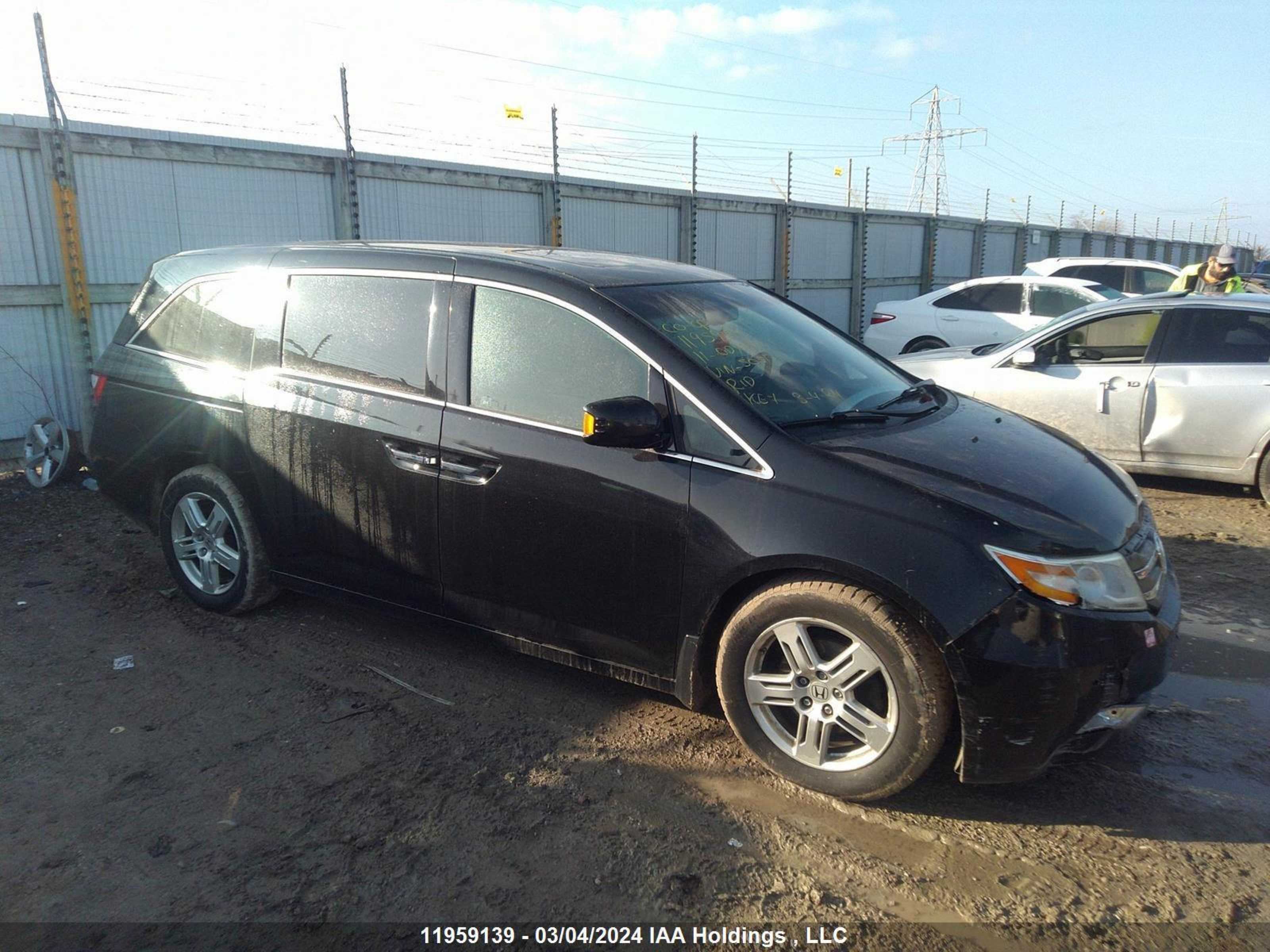 HONDA ODYSSEY 2011 5fnrl5h94bb505171