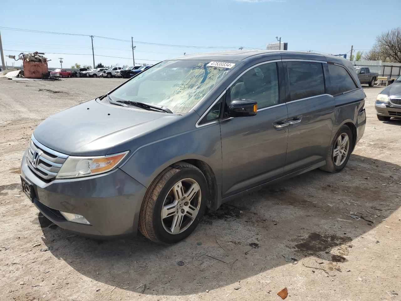 HONDA ODYSSEY 2012 5fnrl5h96cb138906