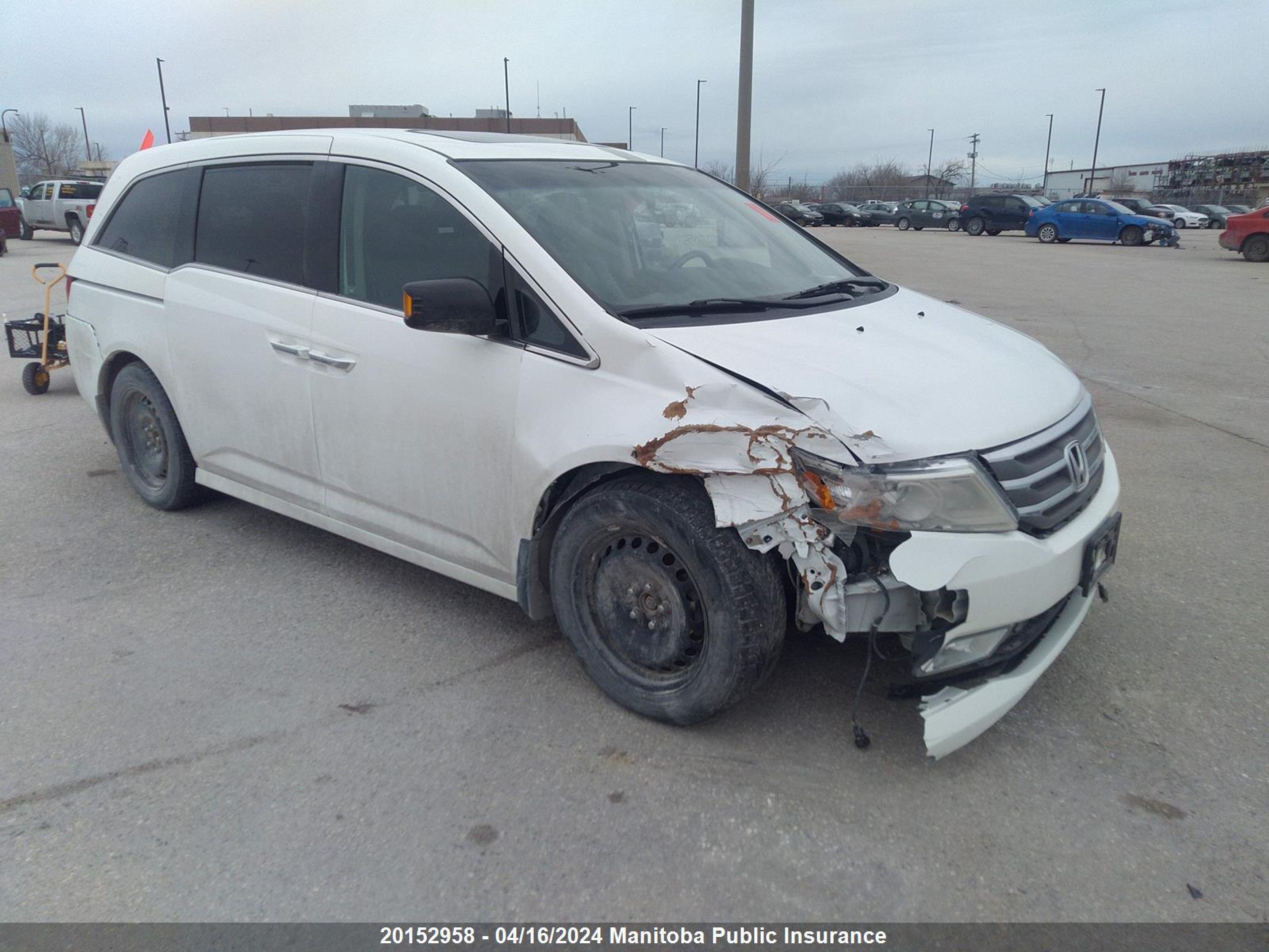 HONDA ODYSSEY 2012 5fnrl5h96cb505514