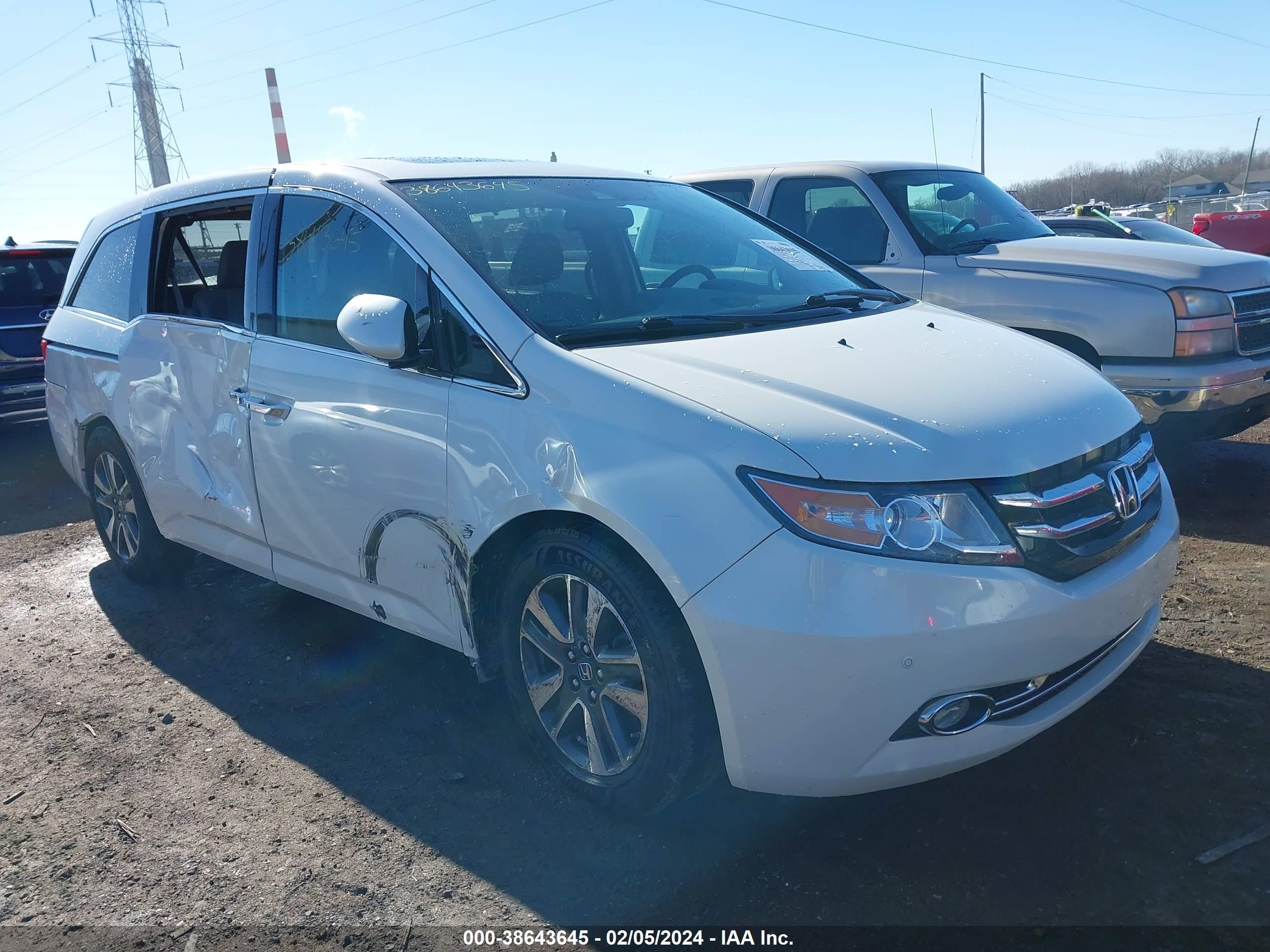 HONDA ODYSSEY 2015 5fnrl5h96fb119857