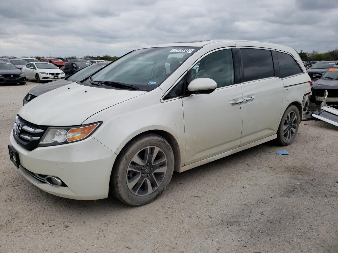 HONDA ODYSSEY 2015 5fnrl5h97fb044618