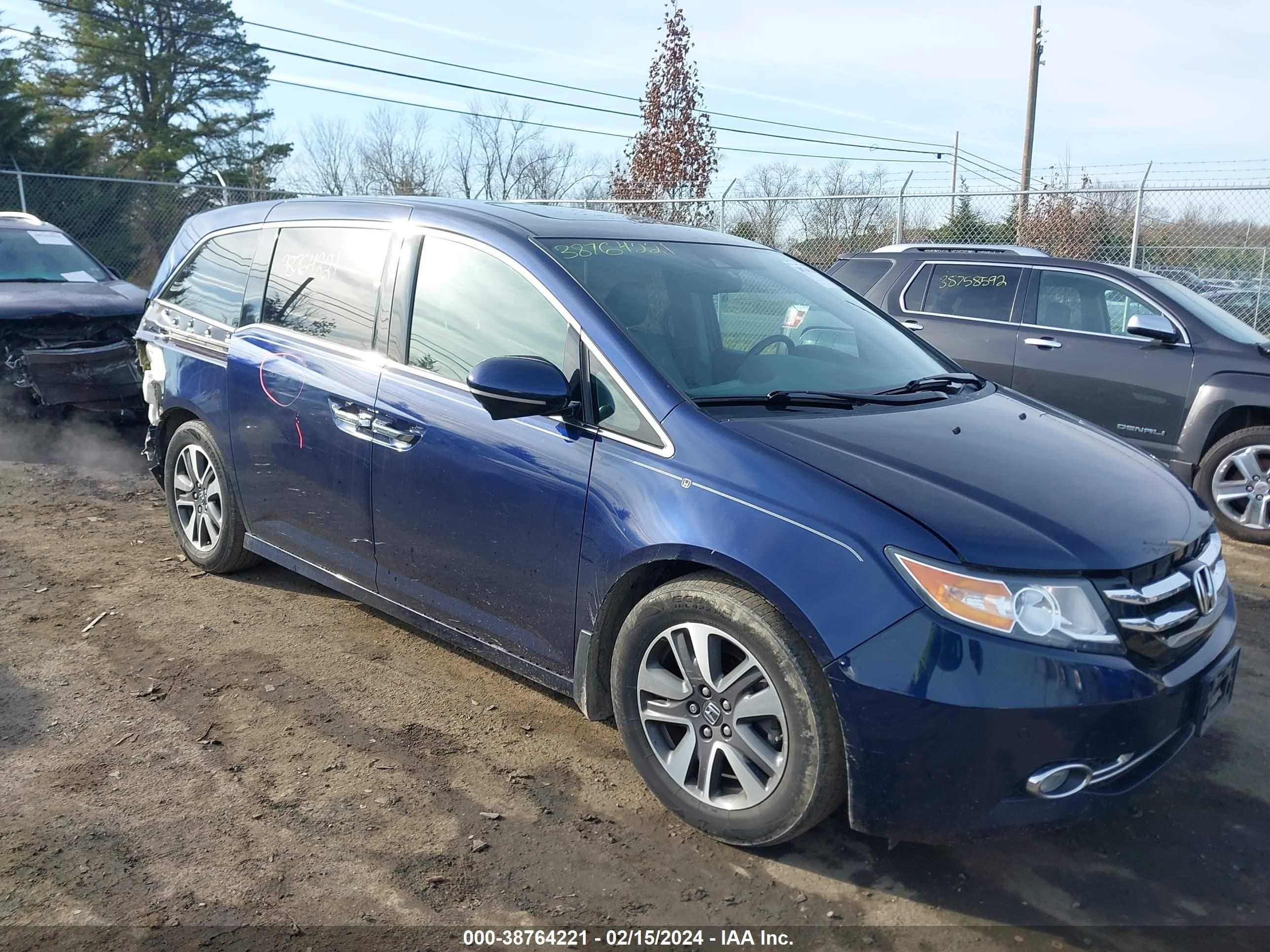 HONDA ODYSSEY 2015 5fnrl5h98fb088188