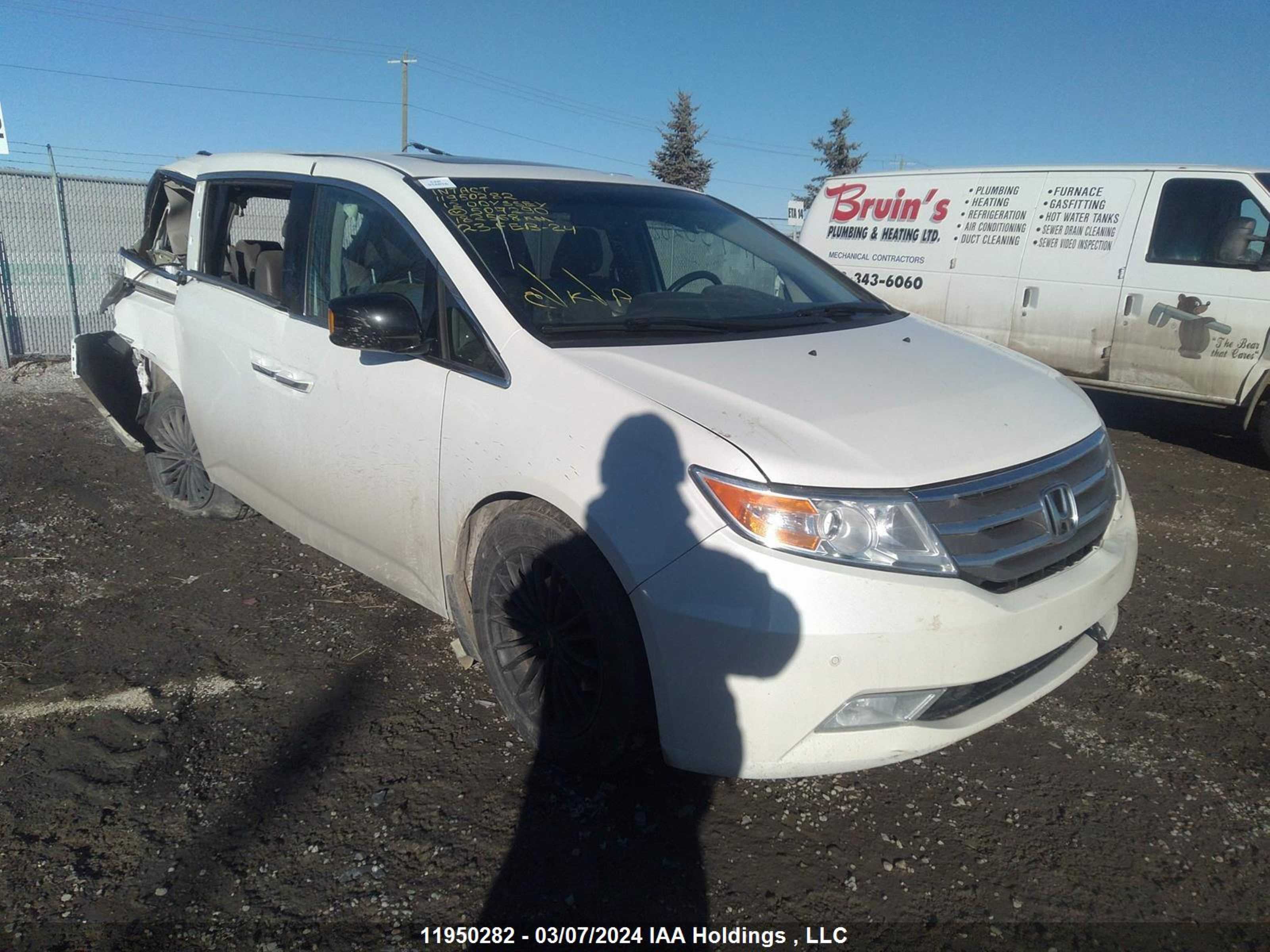 HONDA ODYSSEY 2012 5fnrl5h99cb507290