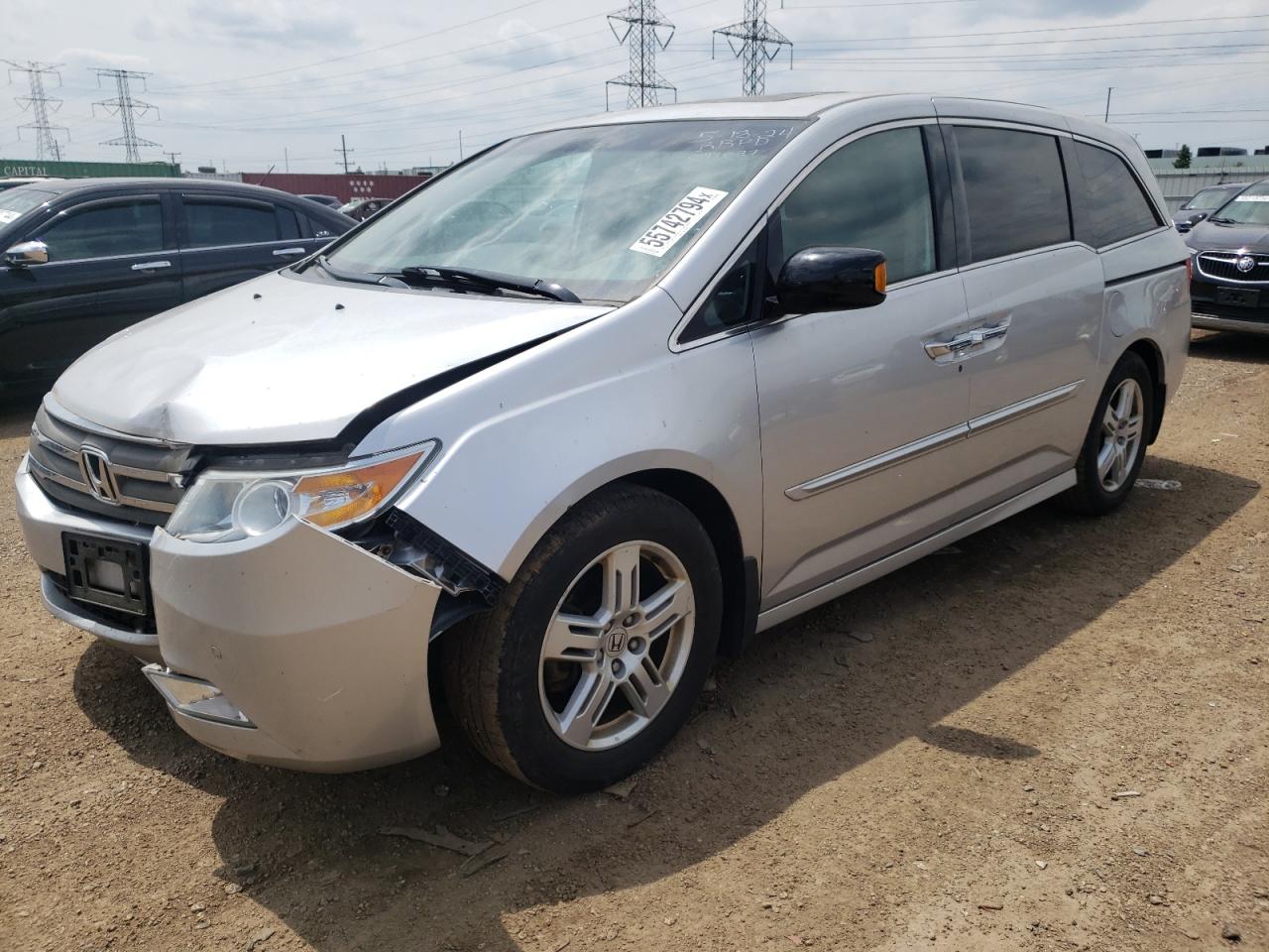 HONDA ODYSSEY 2011 5fnrl5h9xbb077087