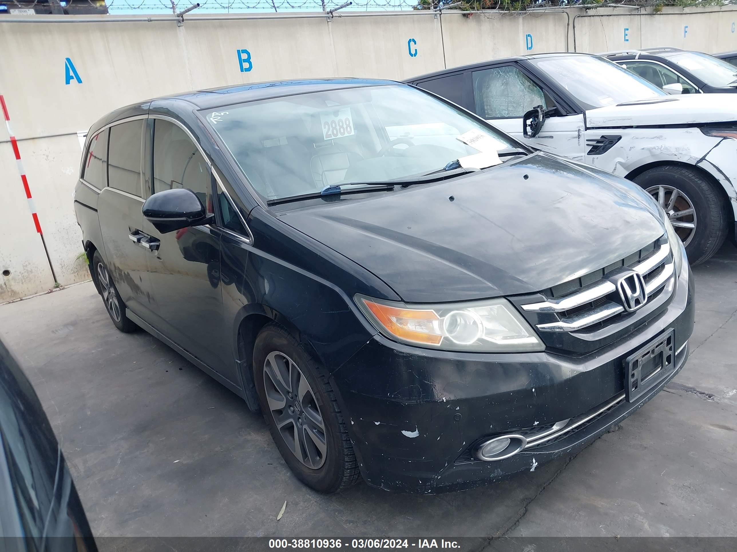 HONDA ODYSSEY 2015 5fnrl5h9xfb035797